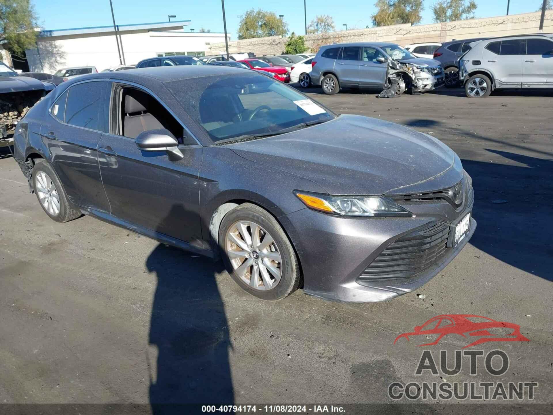 TOYOTA CAMRY 2019 - 4T1B11HK3KU192166