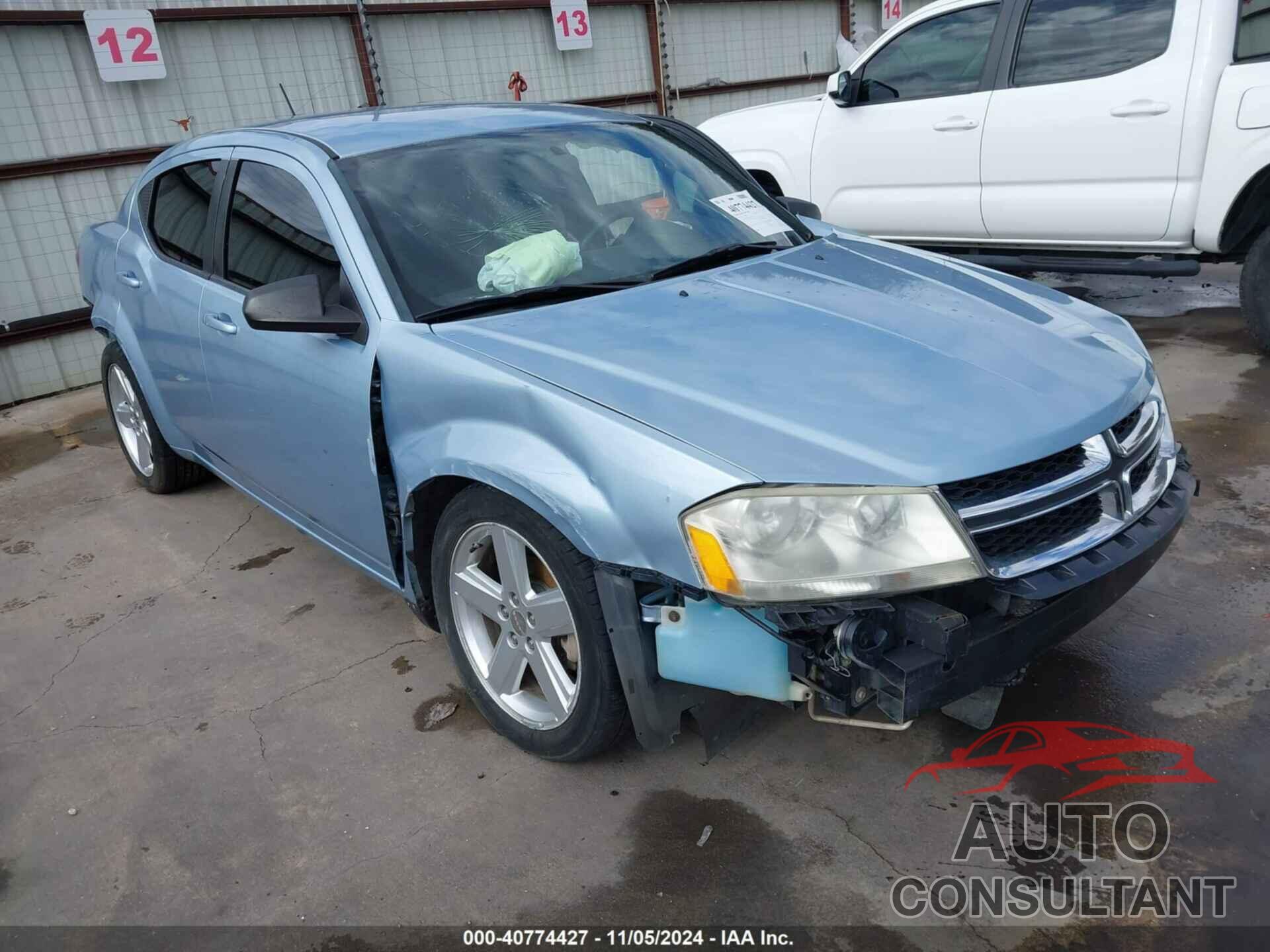 DODGE AVENGER 2013 - 1C3CDZAB2DN681362