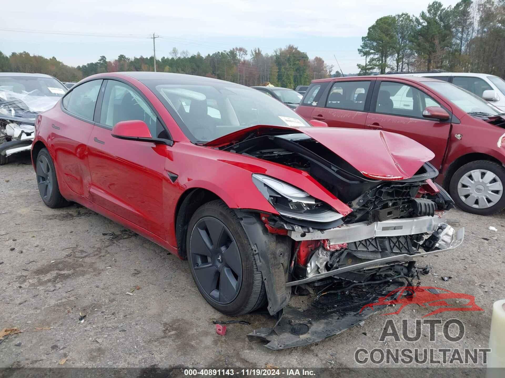 TESLA MODEL 3 2022 - 5YJ3E1EB9NF227274