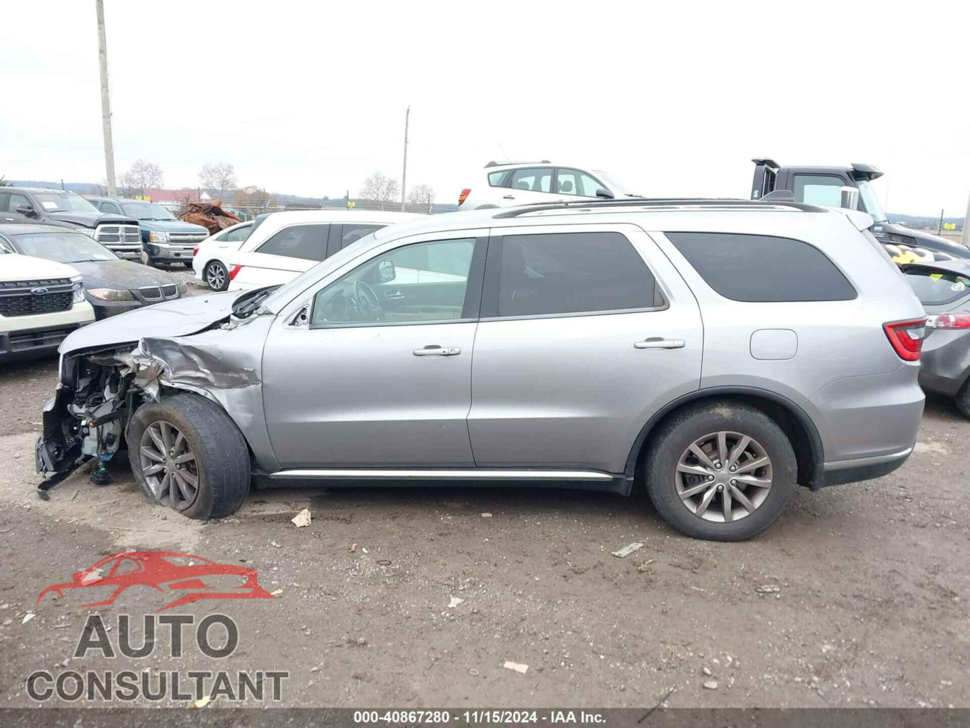 DODGE DURANGO 2017 - 1C4RDJAG1HC785426
