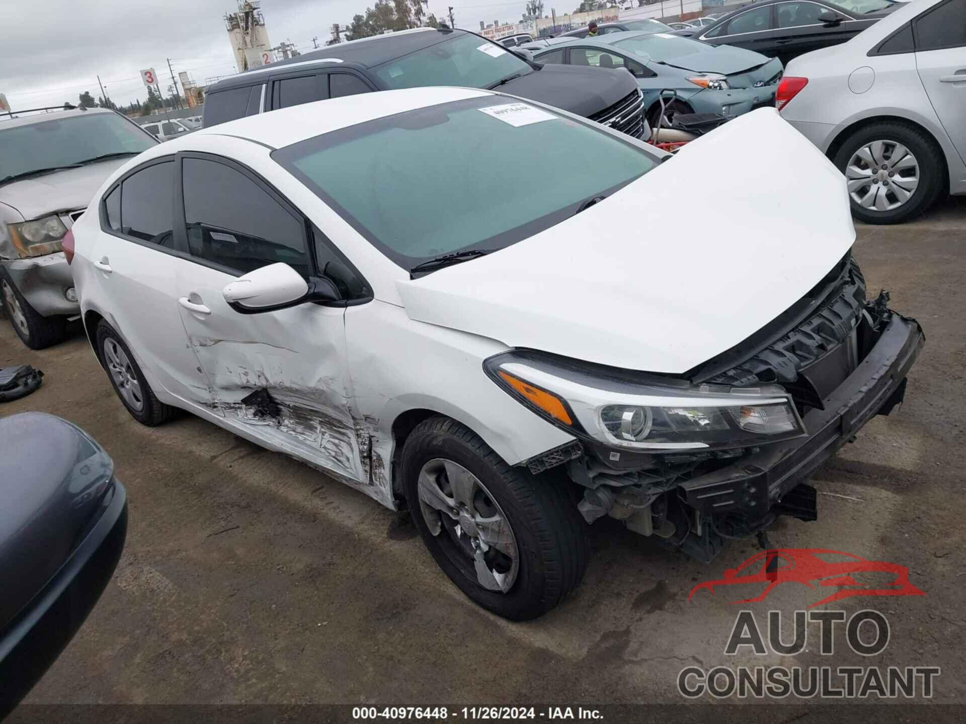 KIA FORTE 2017 - 3KPFK4A74HE098055