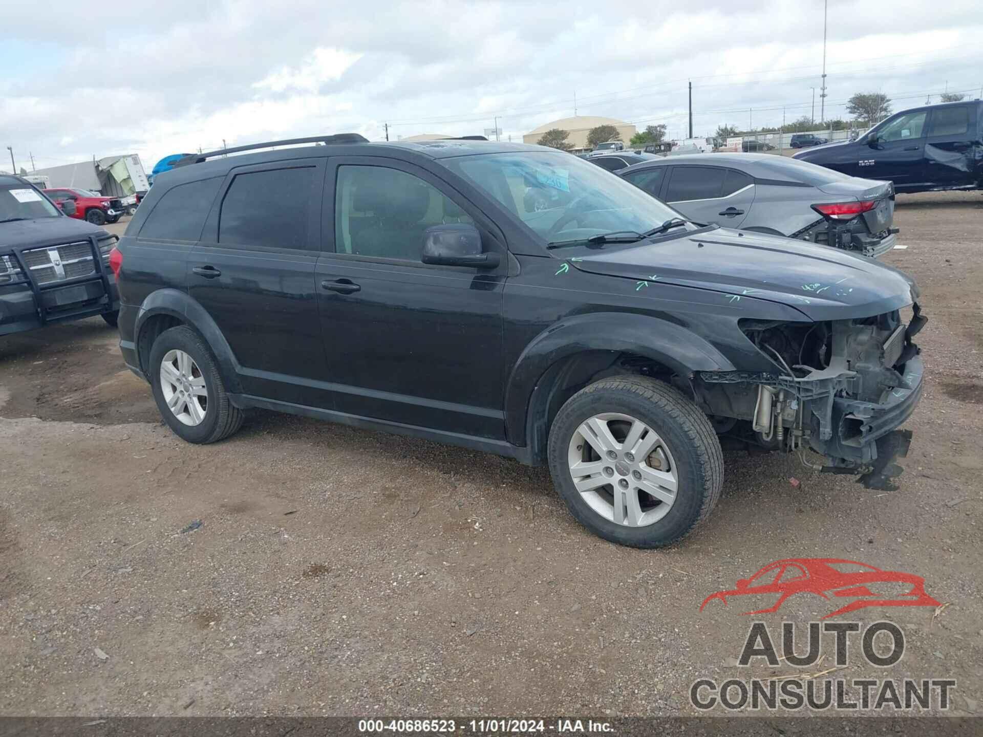 DODGE JOURNEY 2012 - 3C4PDCBB0CT331347