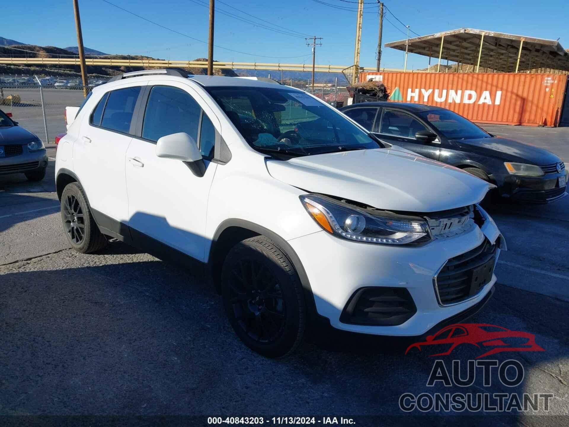 CHEVROLET TRAX 2022 - KL7CJLSMXNB557101