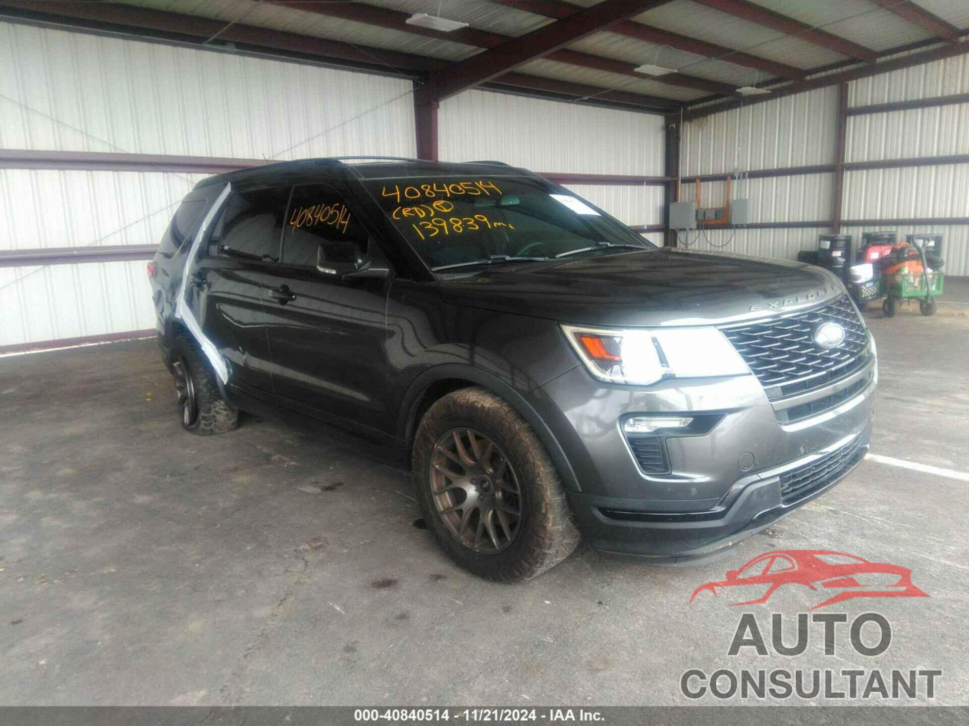 FORD EXPLORER 2019 - 1FM5K8GT1KGB04971