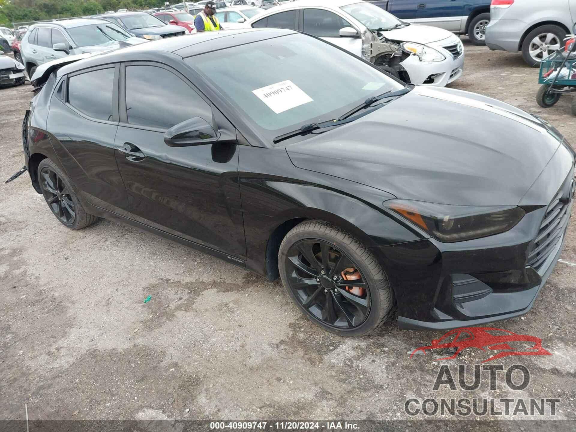 HYUNDAI VELOSTER 2020 - KMHTG6AF4LU027533