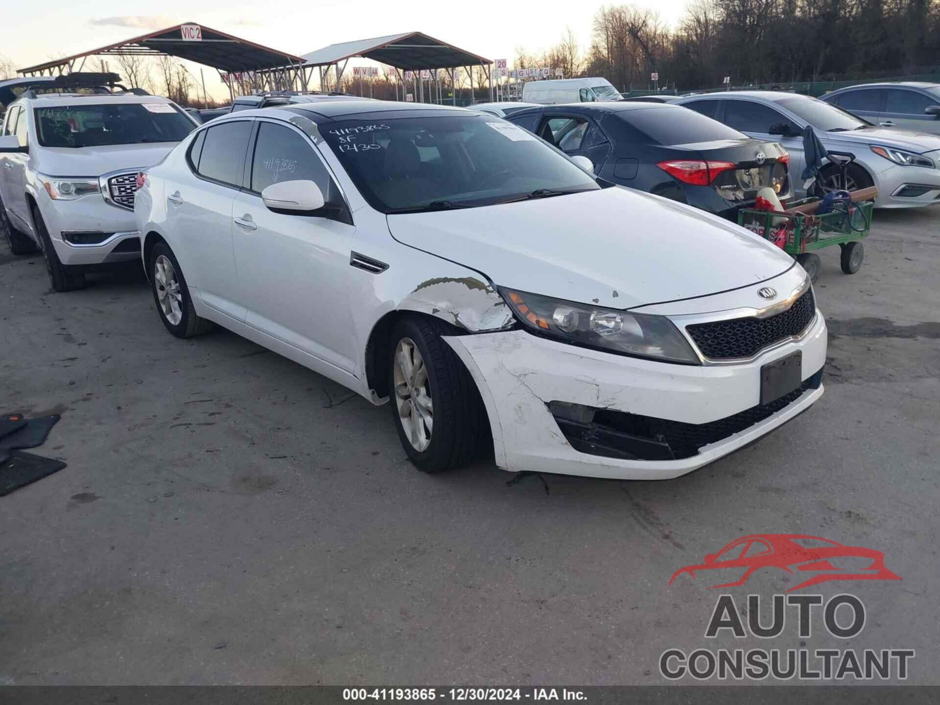 KIA OPTIMA 2013 - 5XXGN4A75DG091886