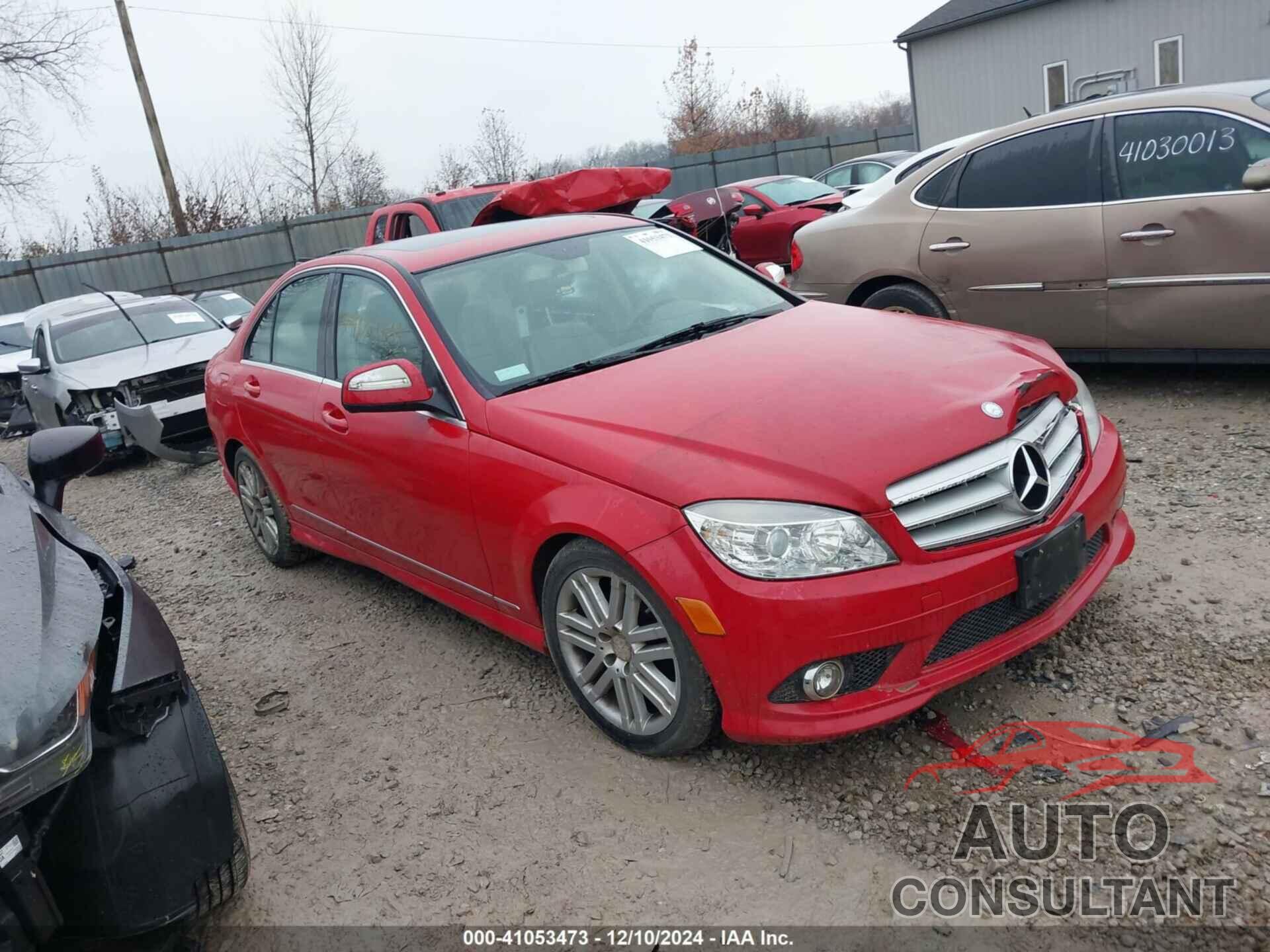 MERCEDES-BENZ C 300 2009 - WDDGF81X19F245185