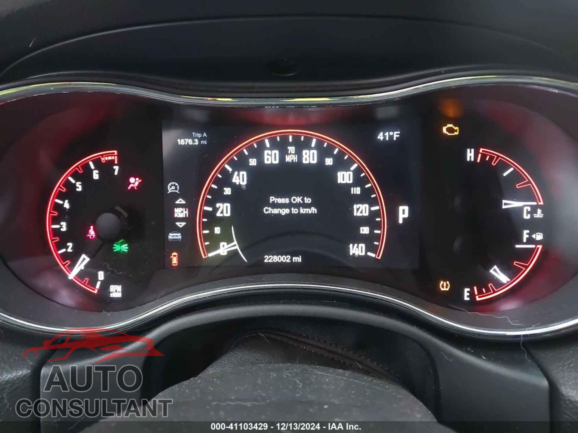 DODGE DURANGO 2014 - 1C4RDJAGXEC595295