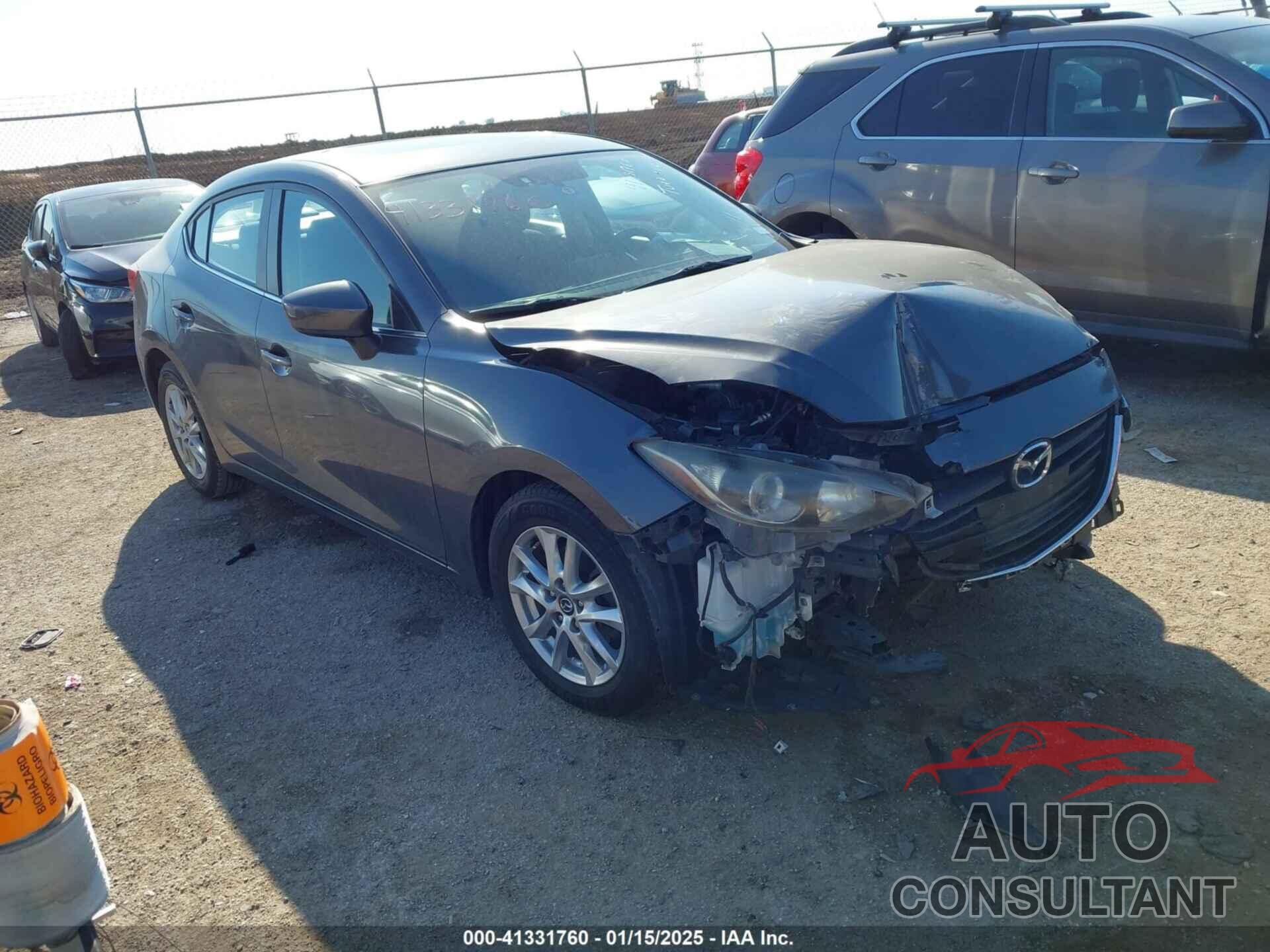 MAZDA MAZDA3 2016 - JM1BM1W76G1320001