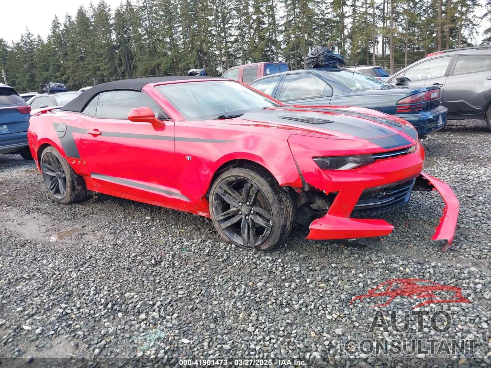 CHEVROLET CAMARO 2017 - 1G1FB3DS1H0131623