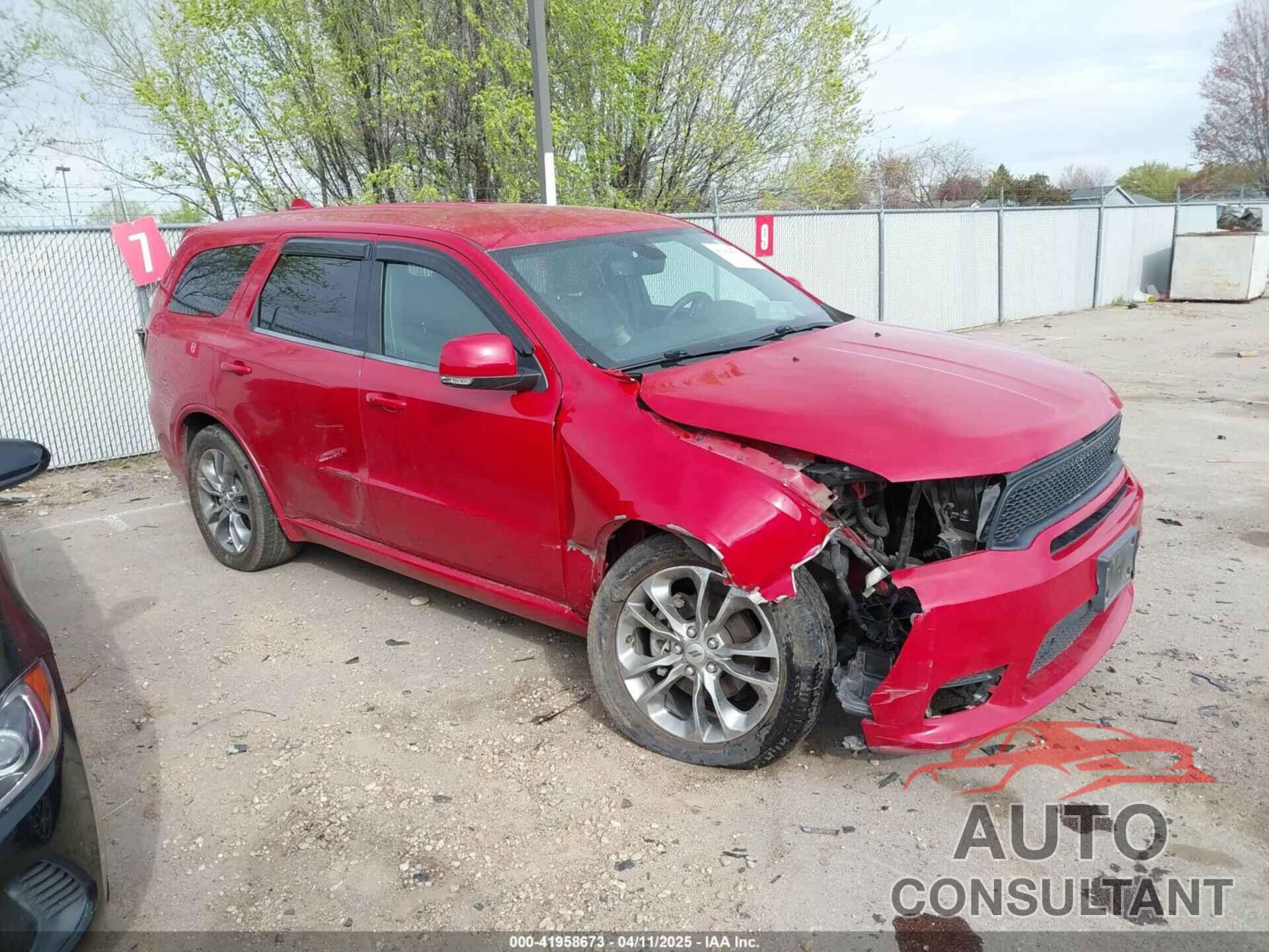 DODGE DURANGO 2019 - 1C4RDJDG2KC744144