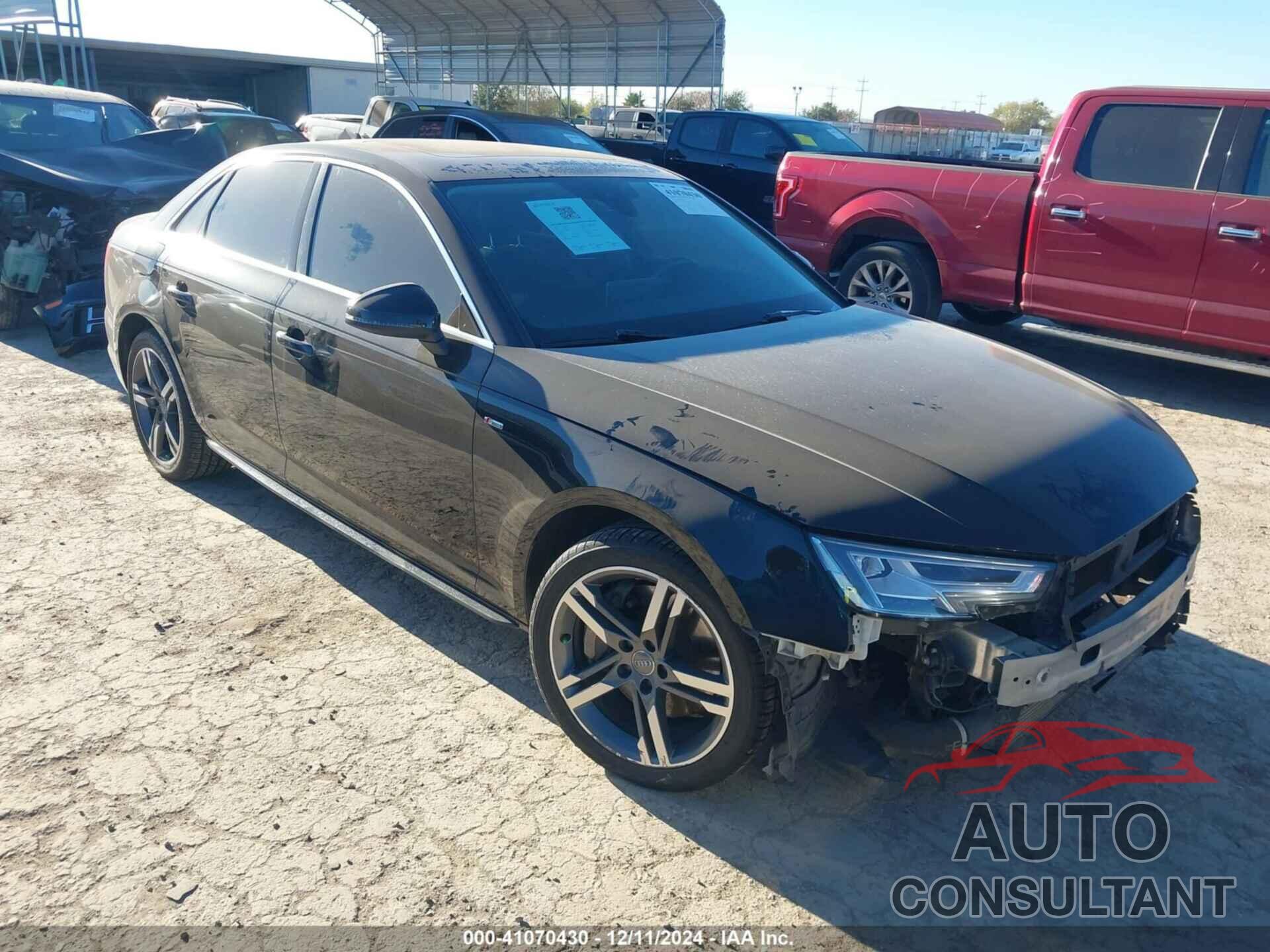 AUDI A4 2017 - WAUENAF49HN069305