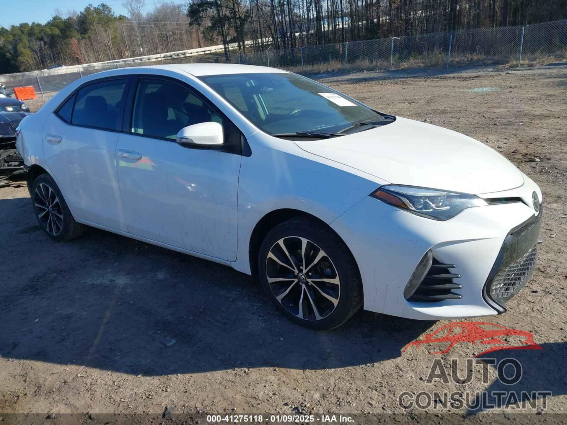 TOYOTA COROLLA 2019 - 2T1BURHE1KC223528