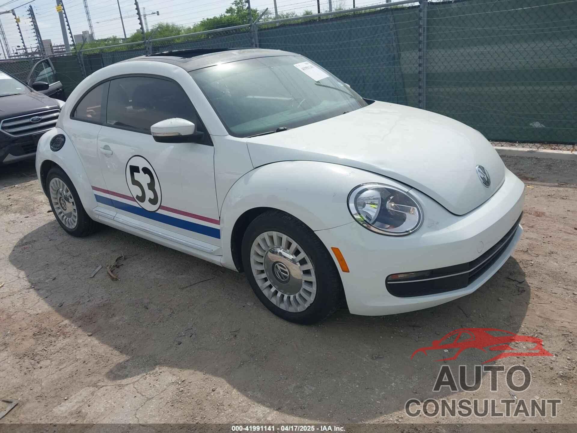 VOLKSWAGEN BEETLE 2015 - 3VWJ07AT9FM636098