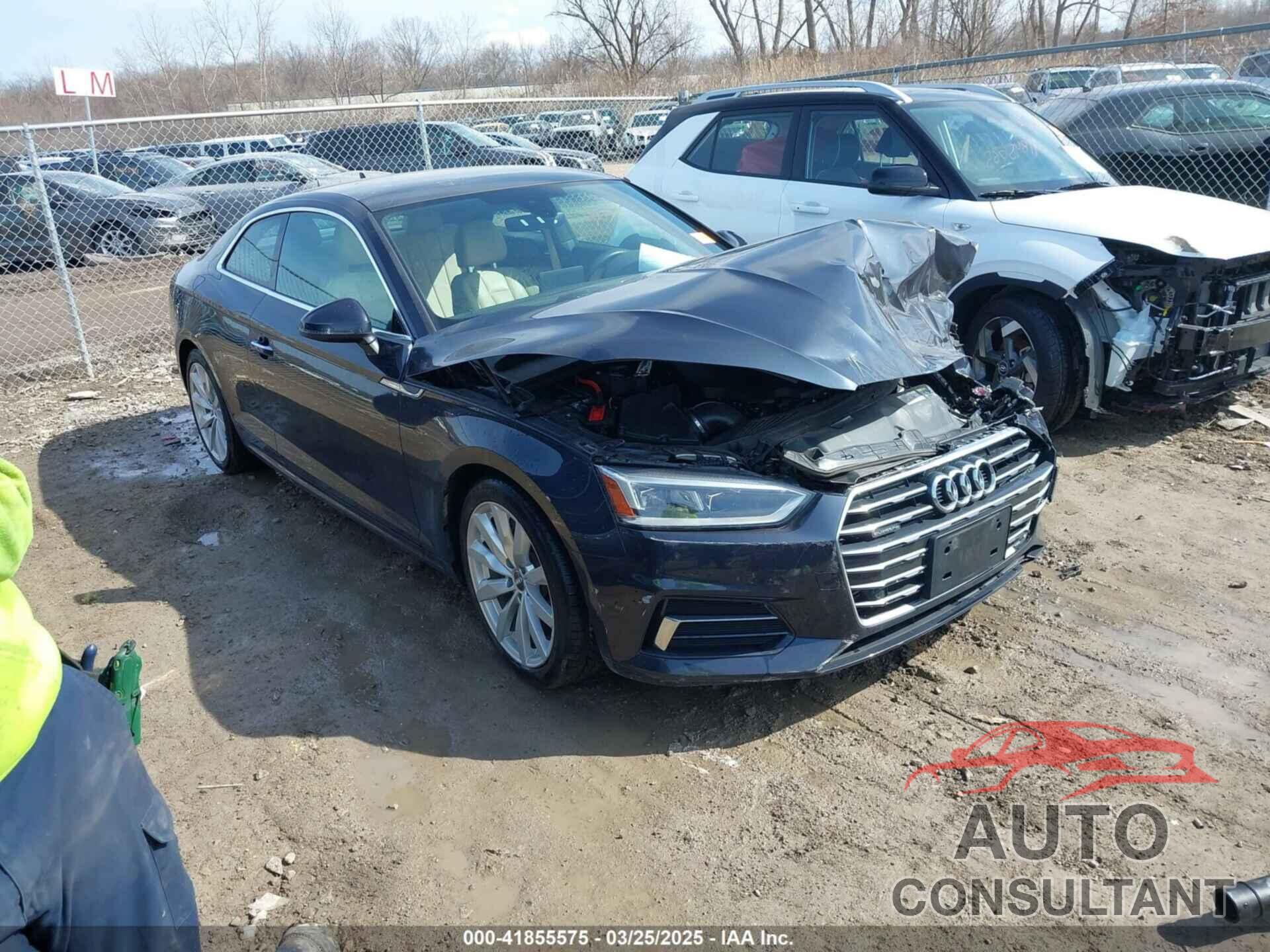 AUDI A5 2018 - WAUPNAF5XJA062197