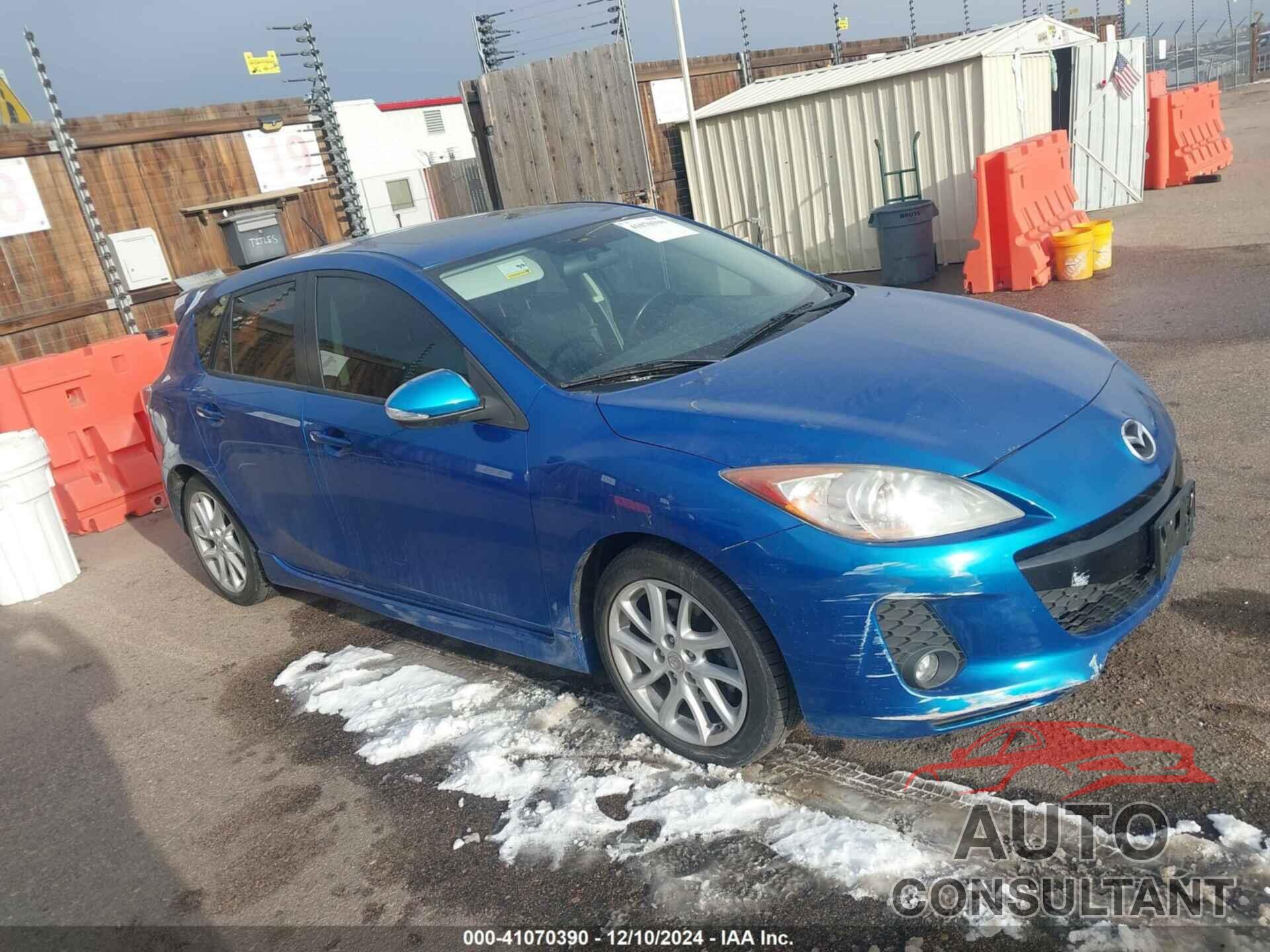 MAZDA MAZDA3 2012 - JM1BL1L50C1580880