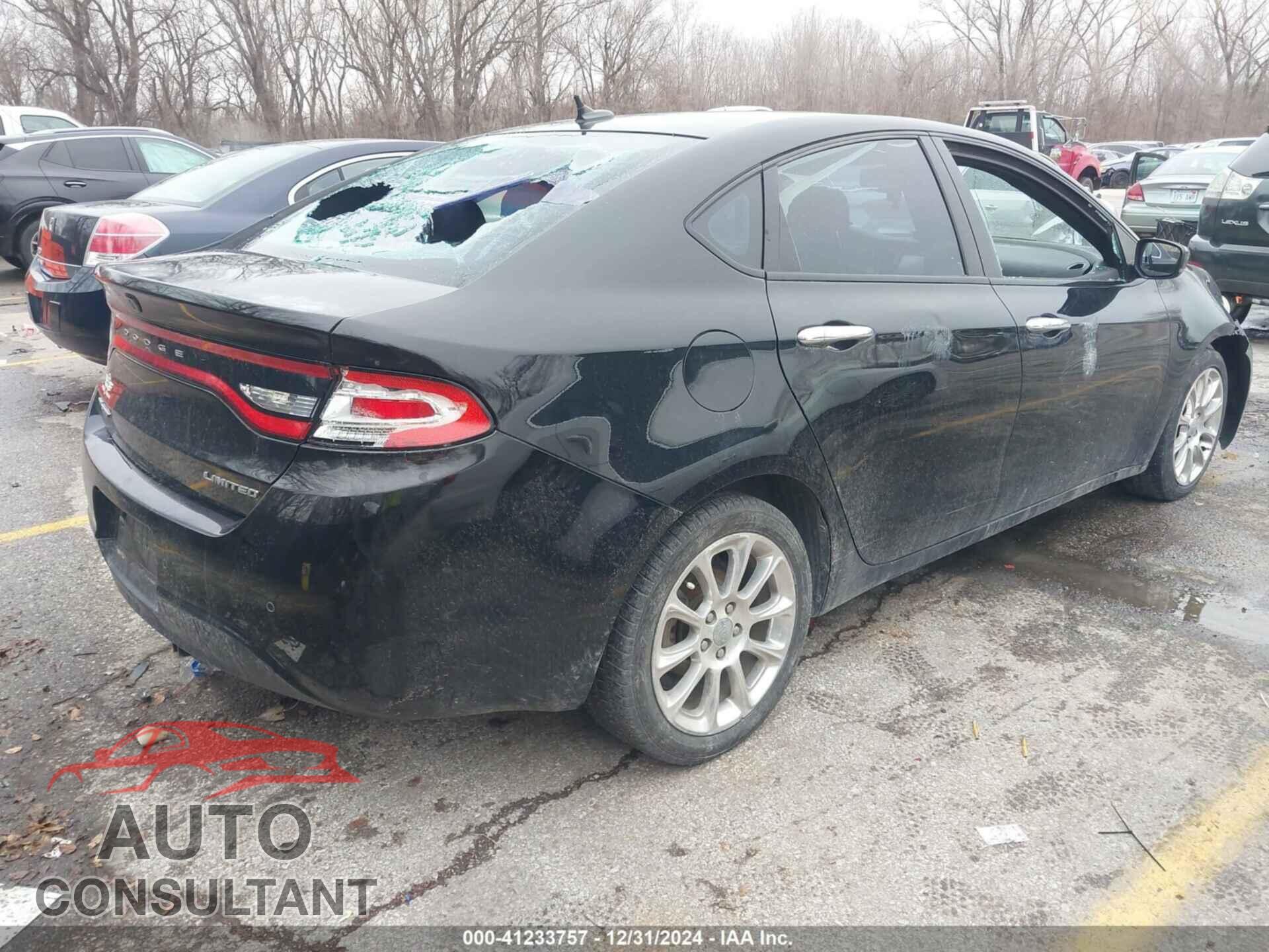 DODGE DART 2013 - 1C3CDFCA6DD313453