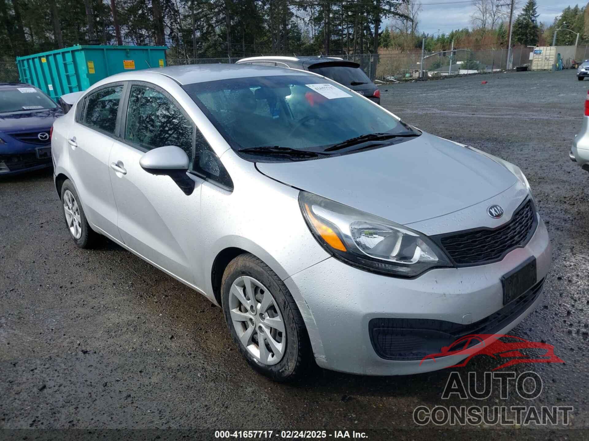 KIA RIO 2014 - KNADM4A38E6371284