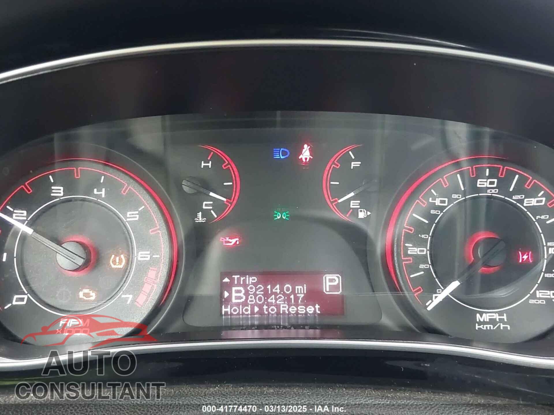DODGE DART 2013 - 1C3CDFAA0DD198352