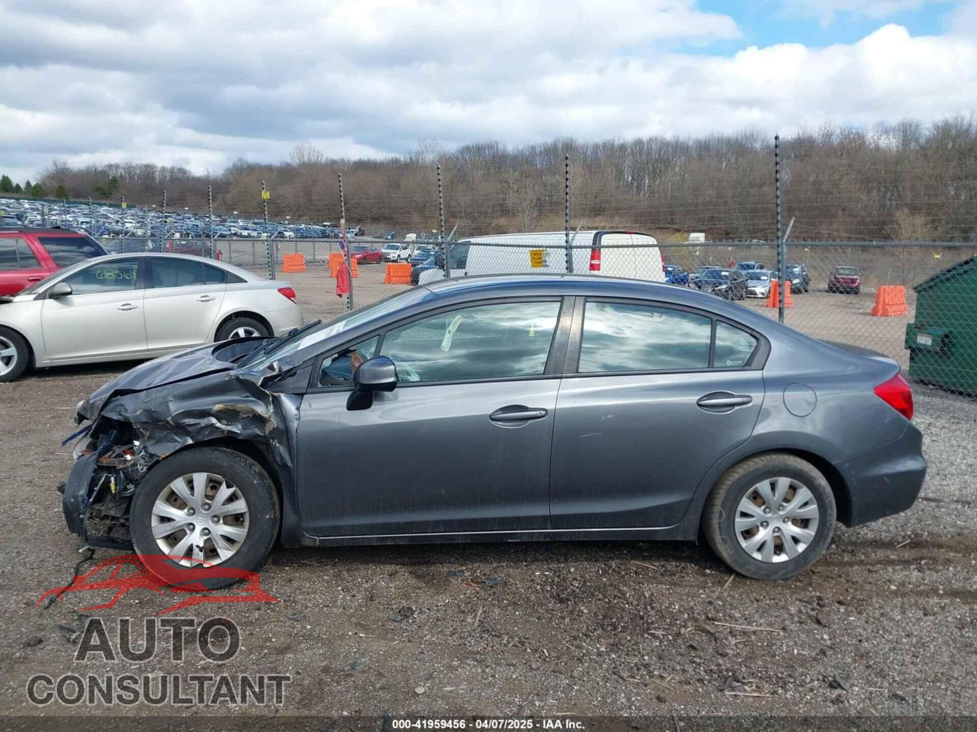 HONDA CIVIC 2012 - 19XFB2F55CE007783