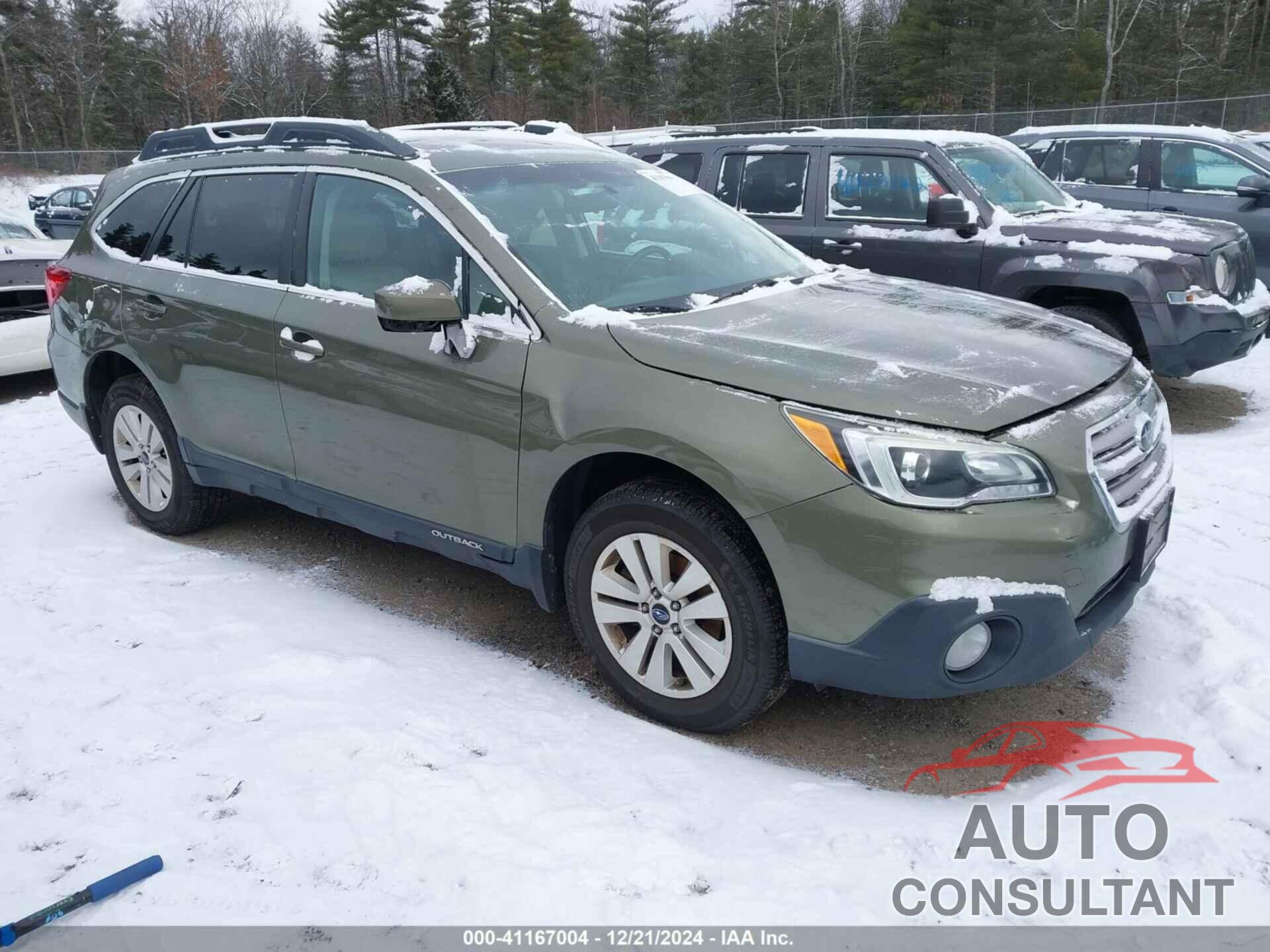 SUBARU OUTBACK 2016 - 4S4BSACCXG3219650