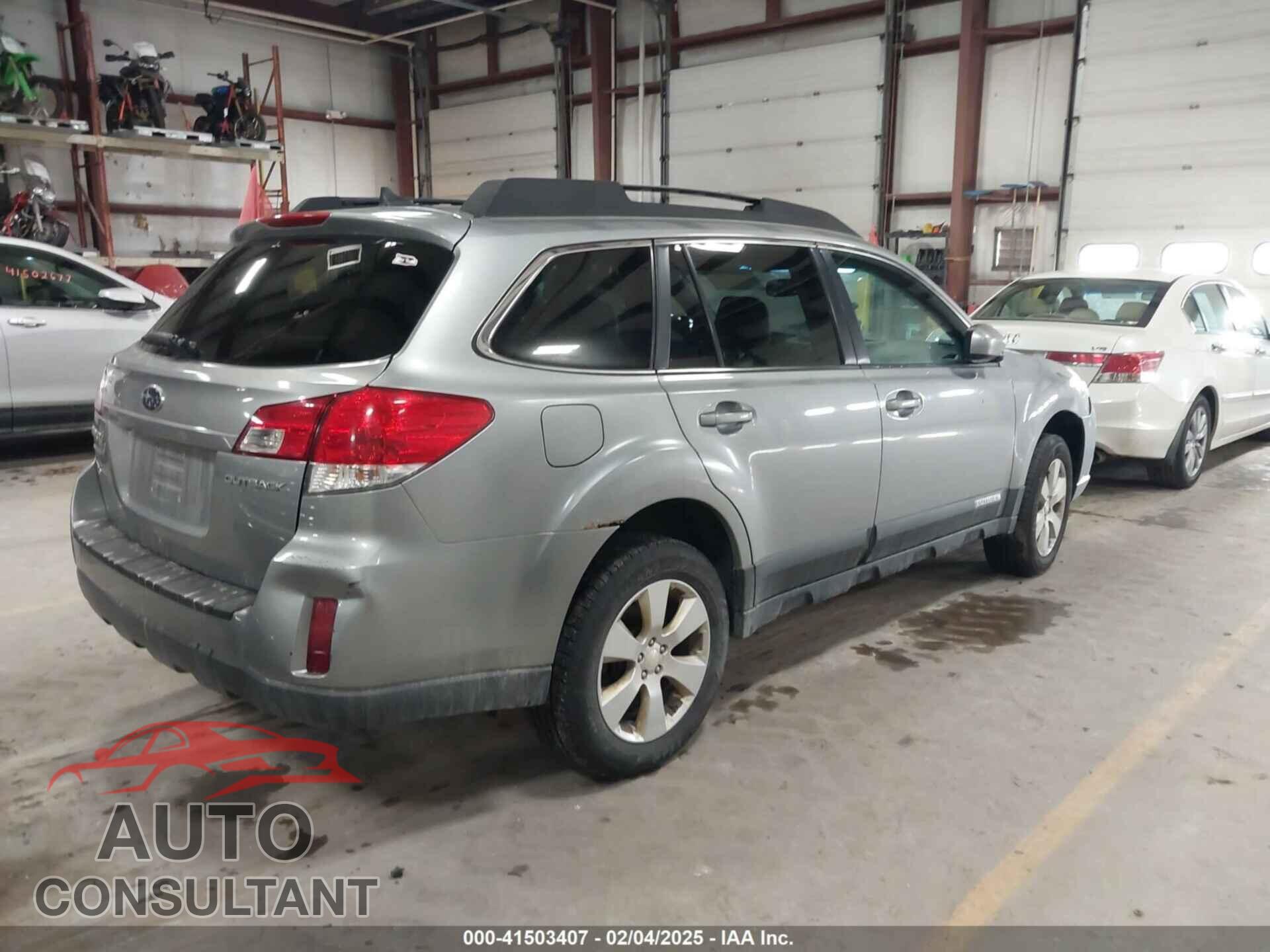SUBARU OUTBACK 2011 - 4S4BRCKC9B3354541