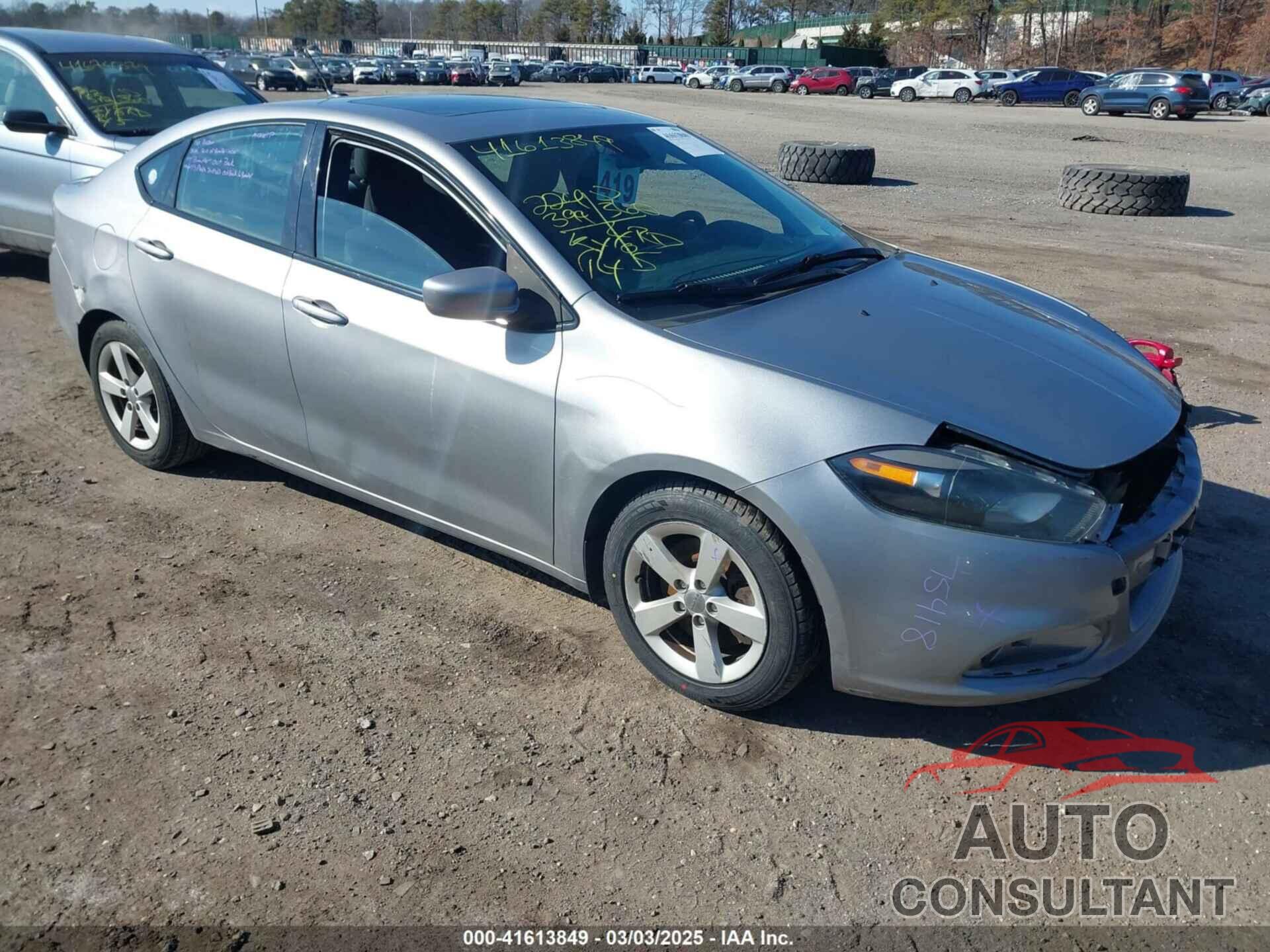 DODGE DART 2015 - 1C3CDFBB8FD279061