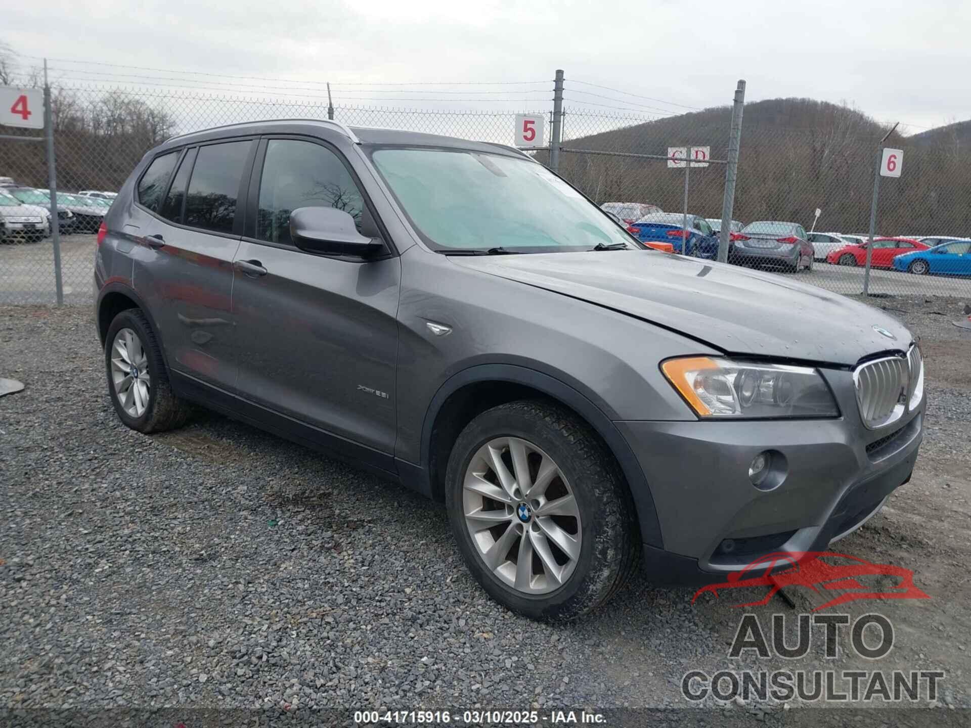 BMW X3 2013 - 5UXWX9C59D0A30784