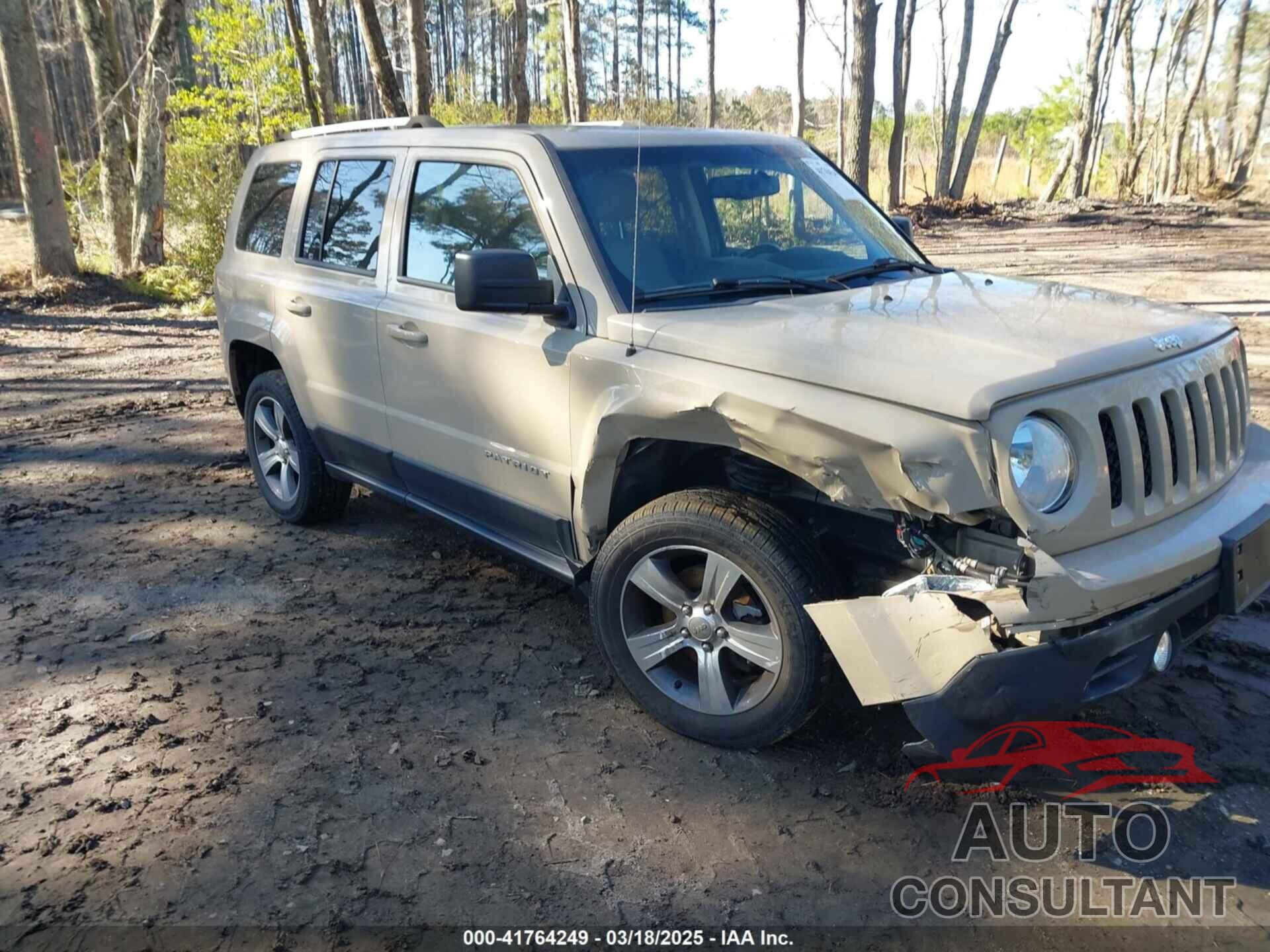 JEEP PATRIOT 2017 - 1C4NJRFB6HD194389
