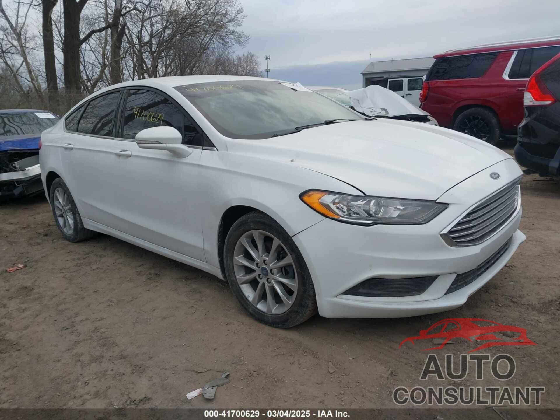 FORD FUSION 2017 - 3FA6P0H78HR388958