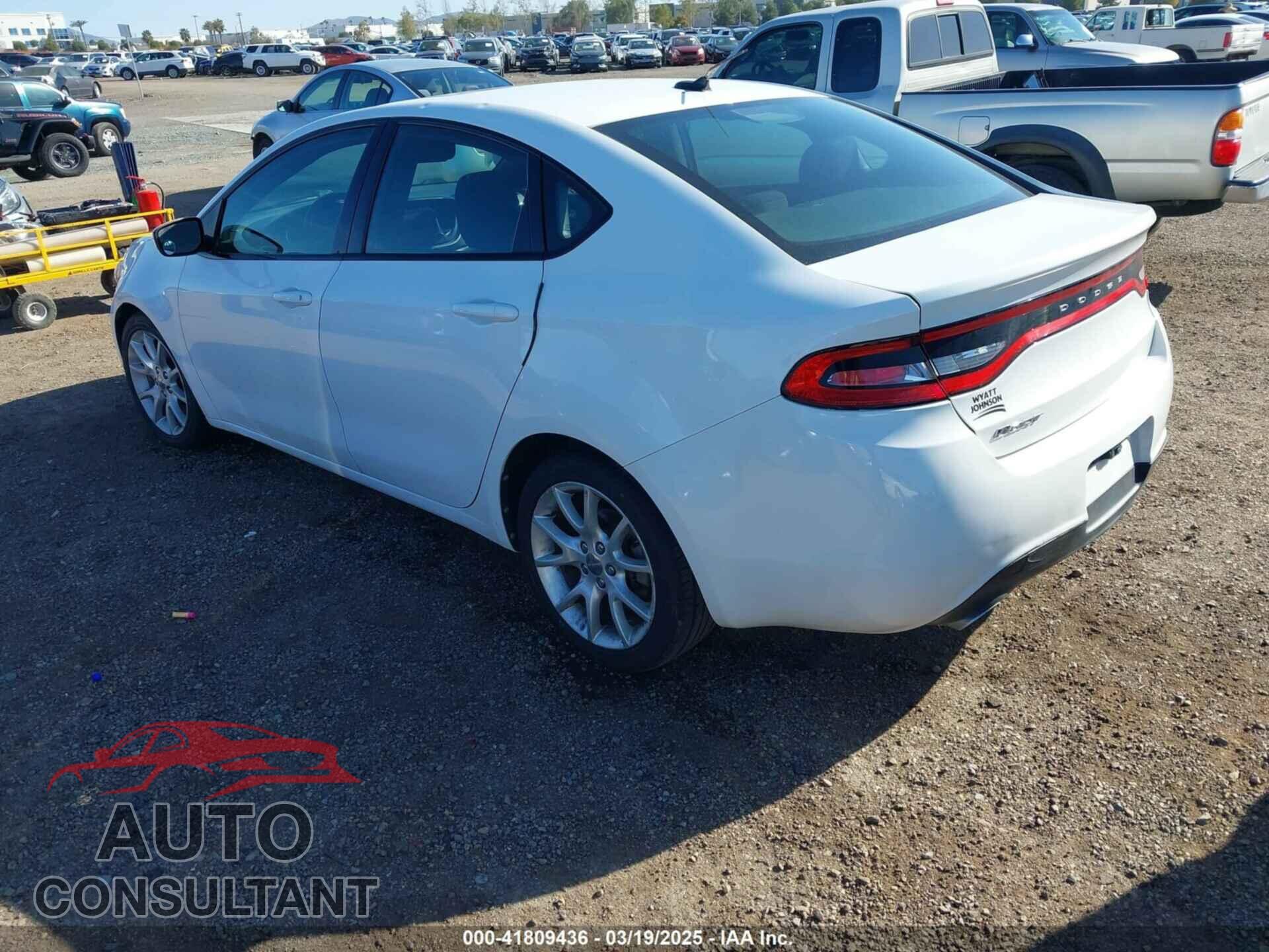 DODGE DART 2013 - 1C3CDFBA2DD268111