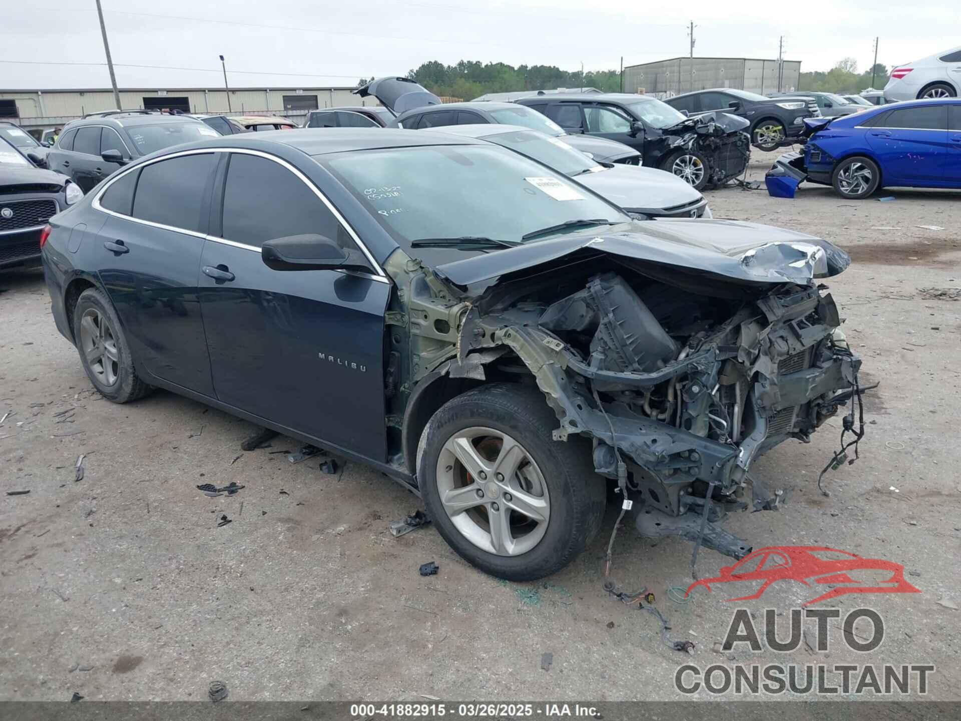 CHEVROLET MALIBU 2020 - 1G1ZB5ST7LF148789