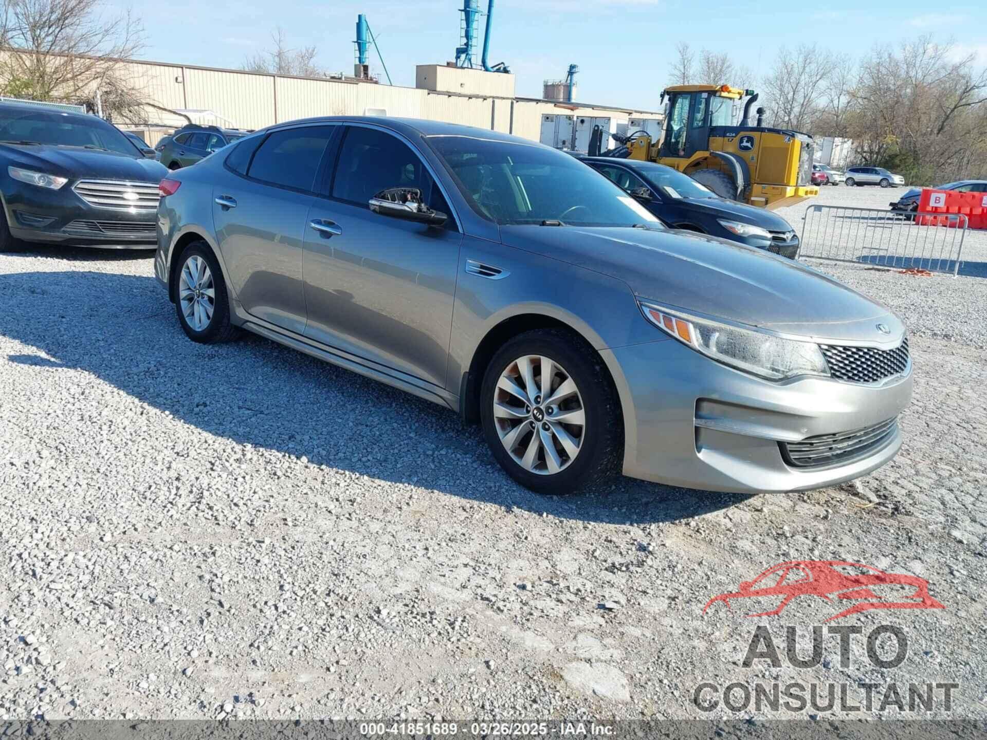 KIA OPTIMA 2017 - 5XXGU4L31HG137121