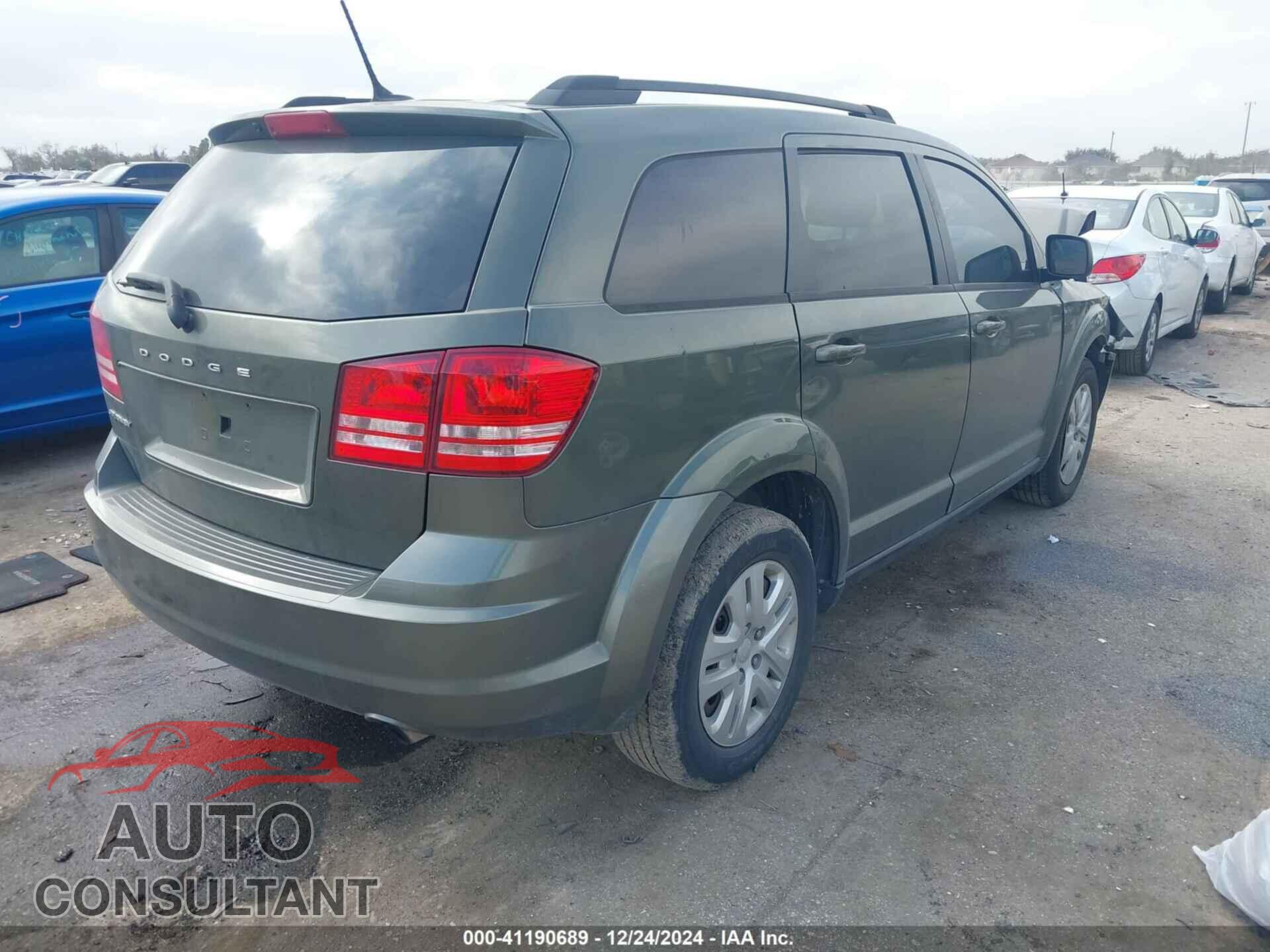 DODGE JOURNEY 2017 - 3C4PDCAB7HT558933