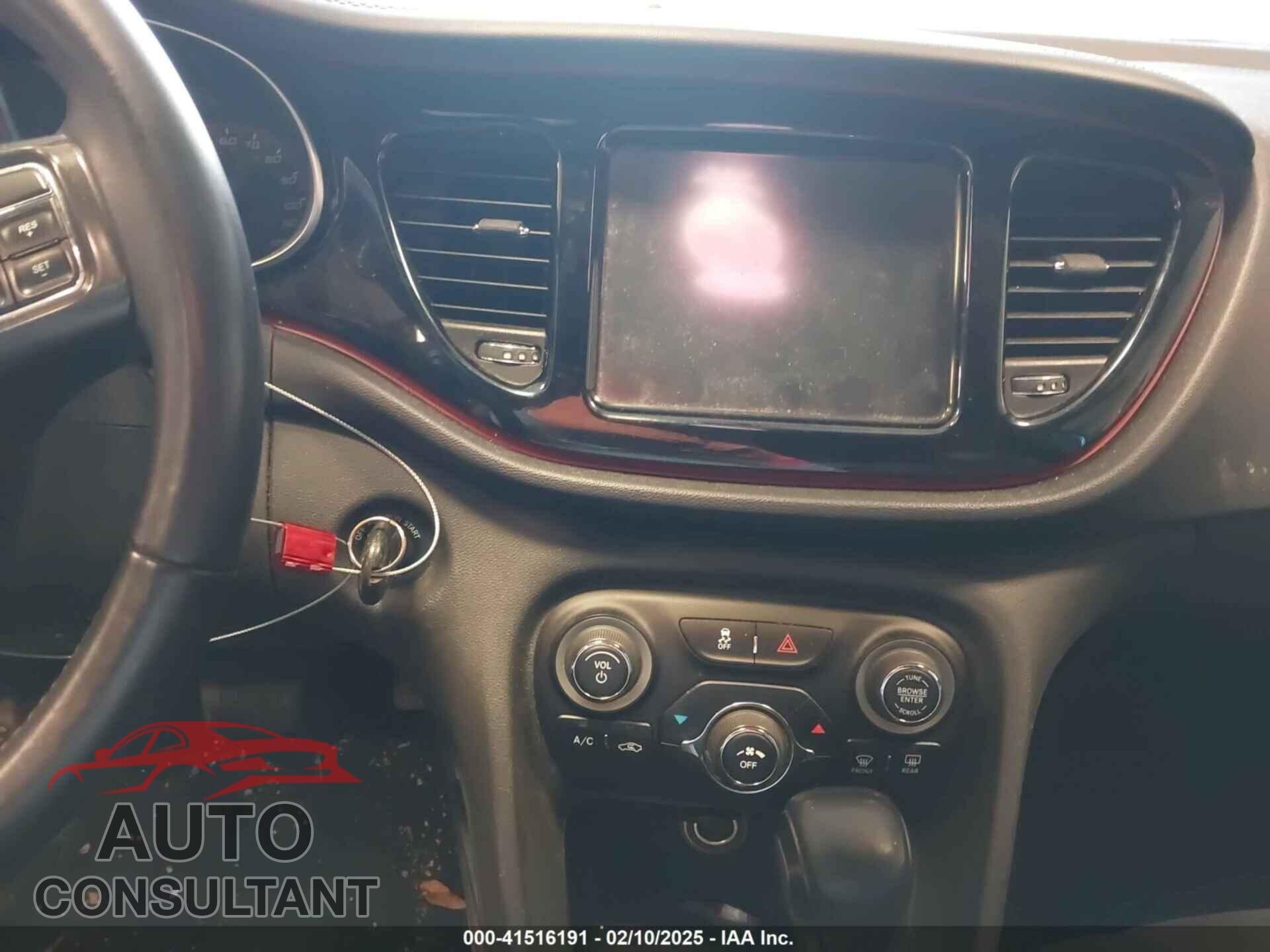 DODGE DART 2015 - 1C3CDFBB2FD174242