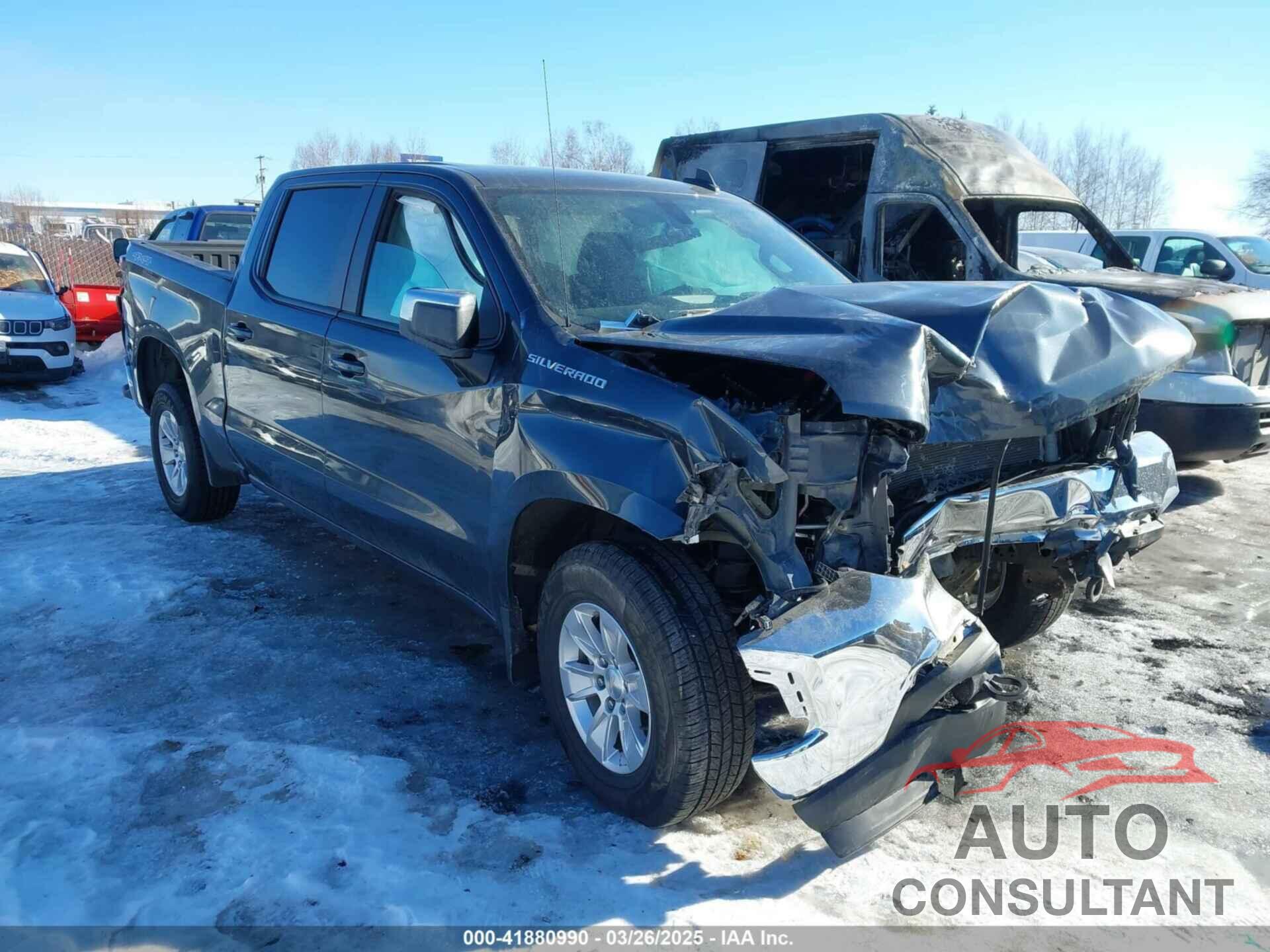 CHEVROLET SILVERADO 1500 2021 - 1GCUYDED8MZ364195