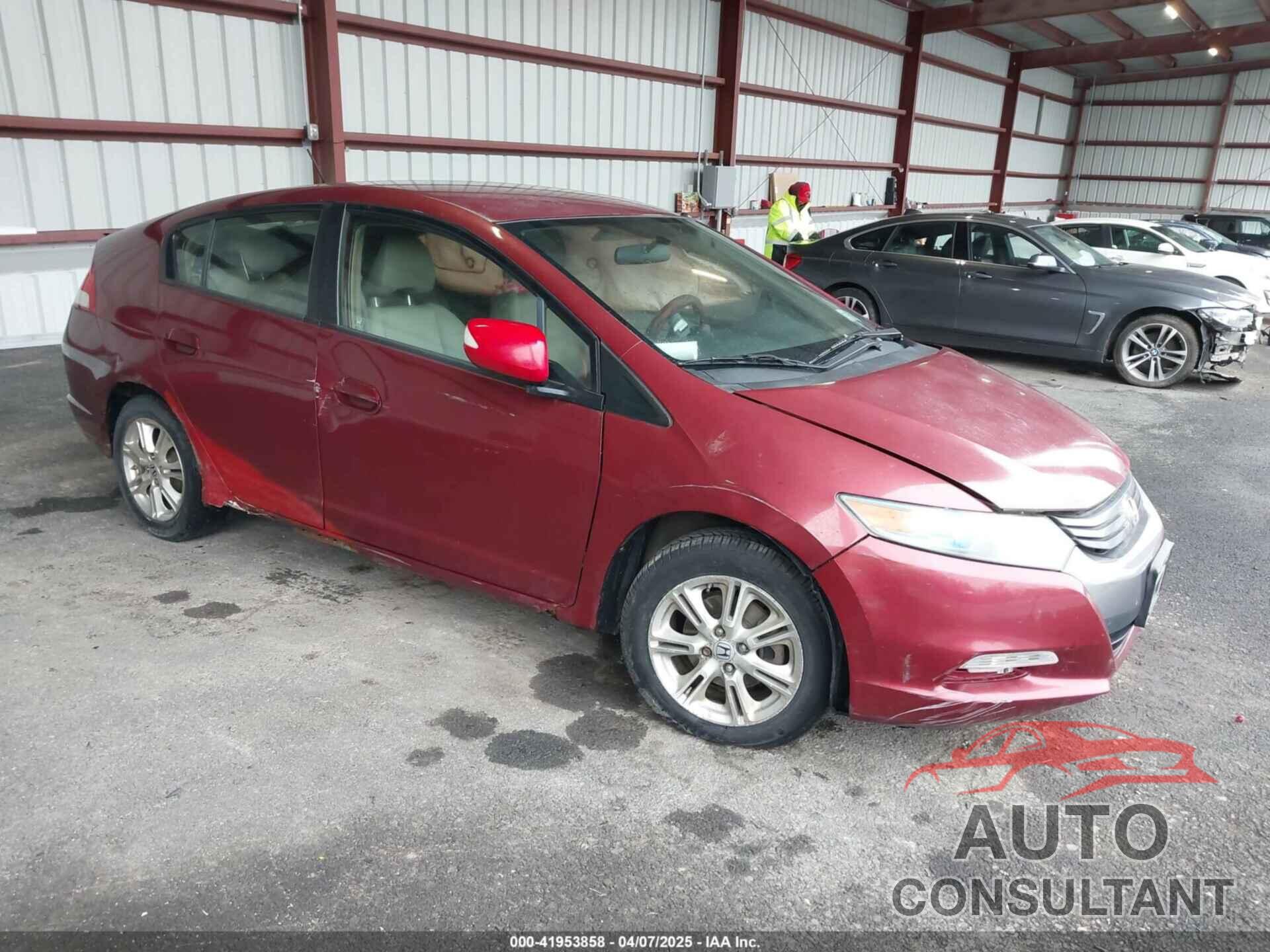 HONDA INSIGHT 2010 - JHMZE2H74AS033674