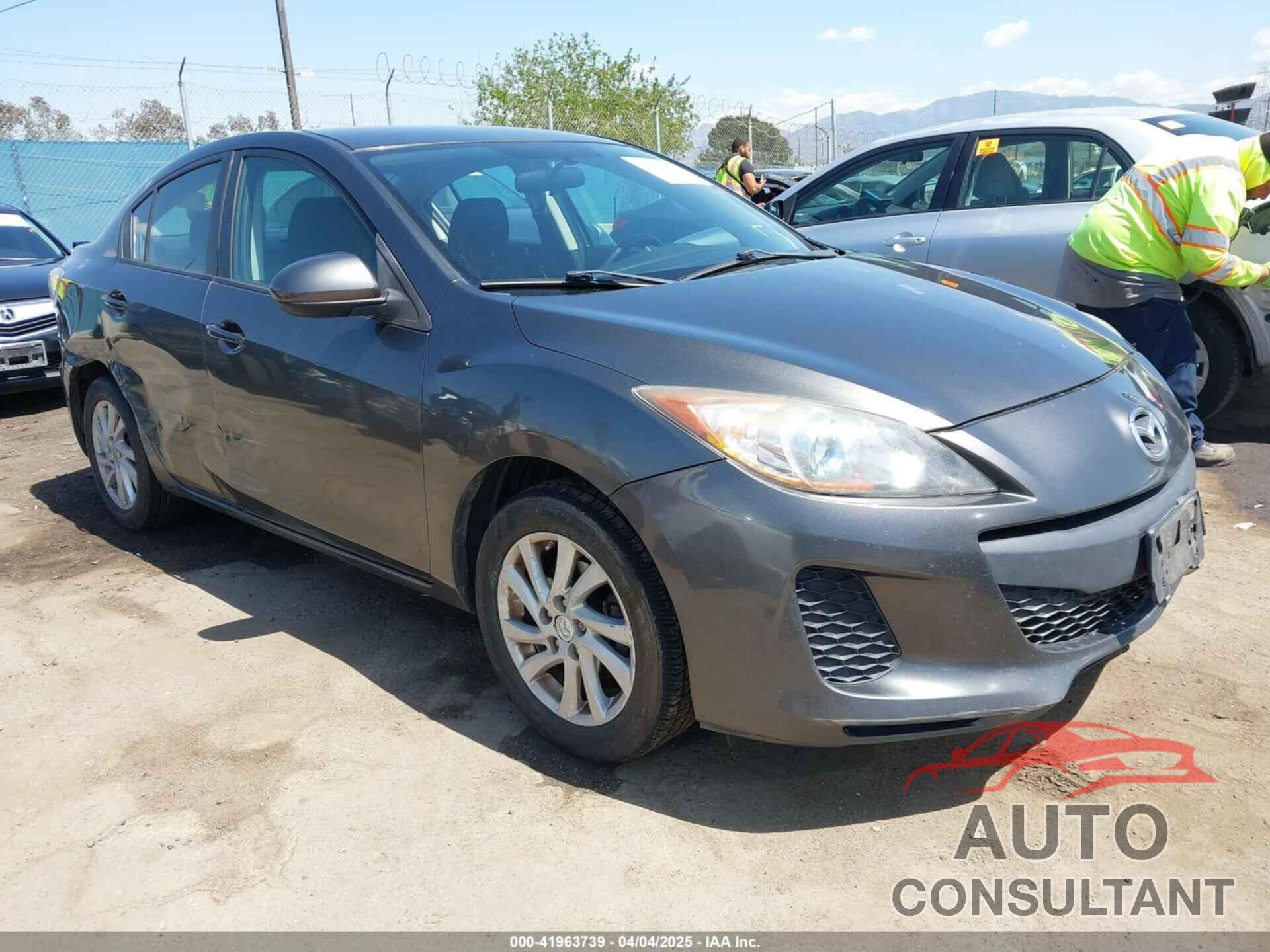MAZDA MAZDA3 2012 - JM1BL1V87C1663293