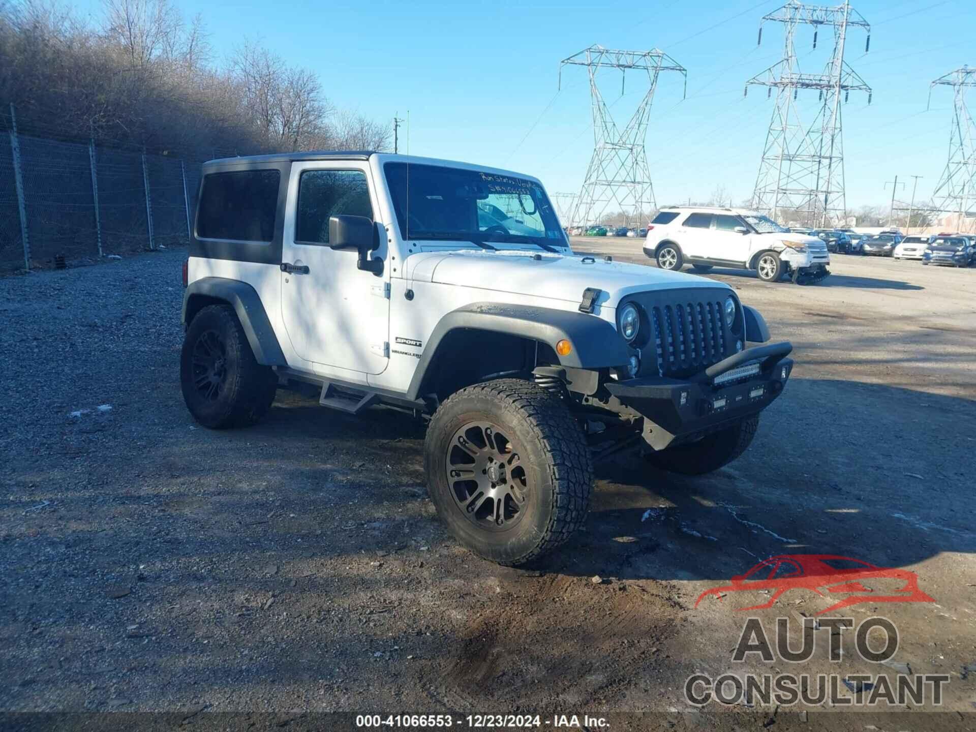 JEEP WRANGLER JK 2018 - 1C4AJWAG6JL889127