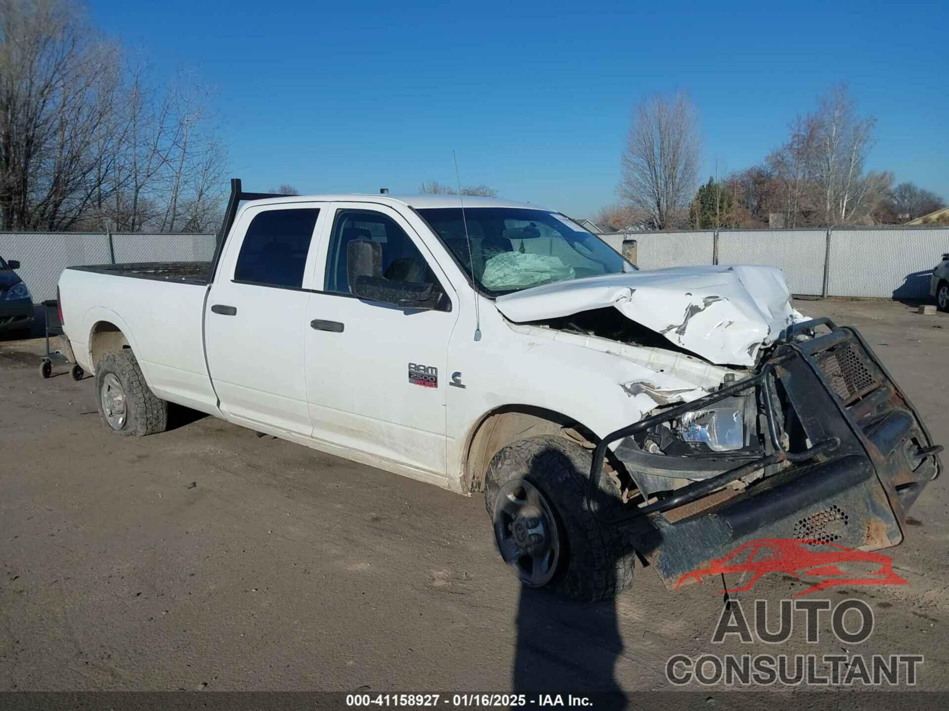 DODGE RAM 2500 2010 - 3D7UT2CL1AG183423