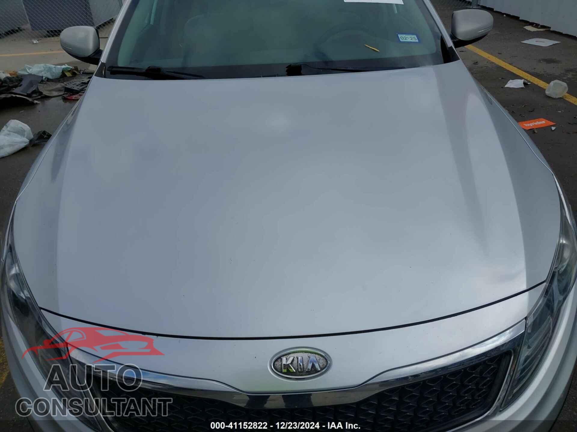 KIA OPTIMA 2011 - KNAGM4A71B5125663