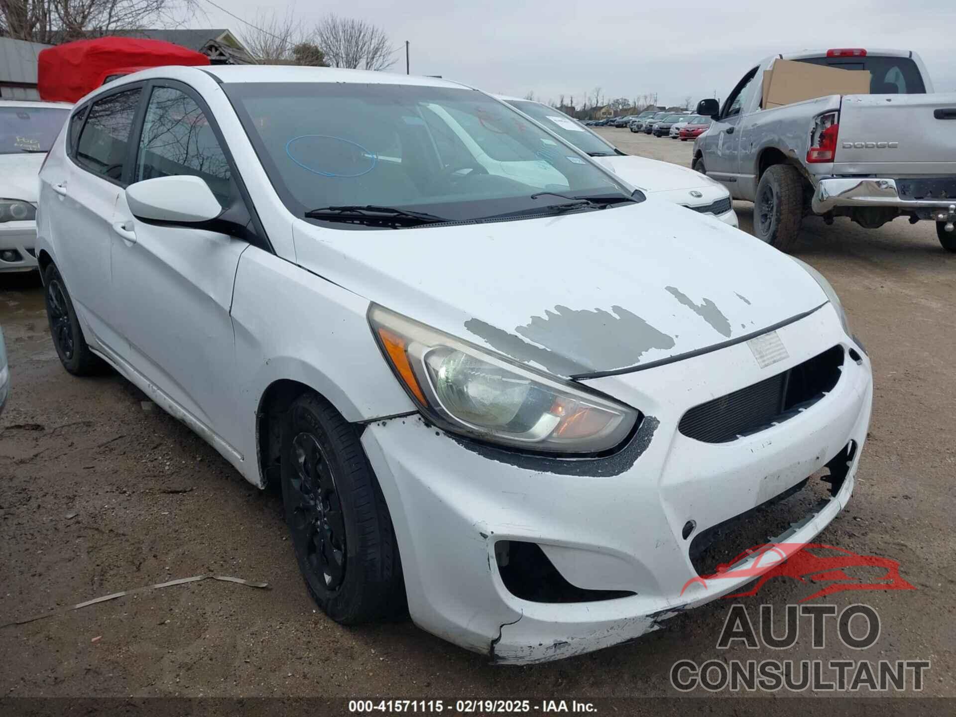 HYUNDAI ACCENT 2017 - KMHCT5AE4HU322734