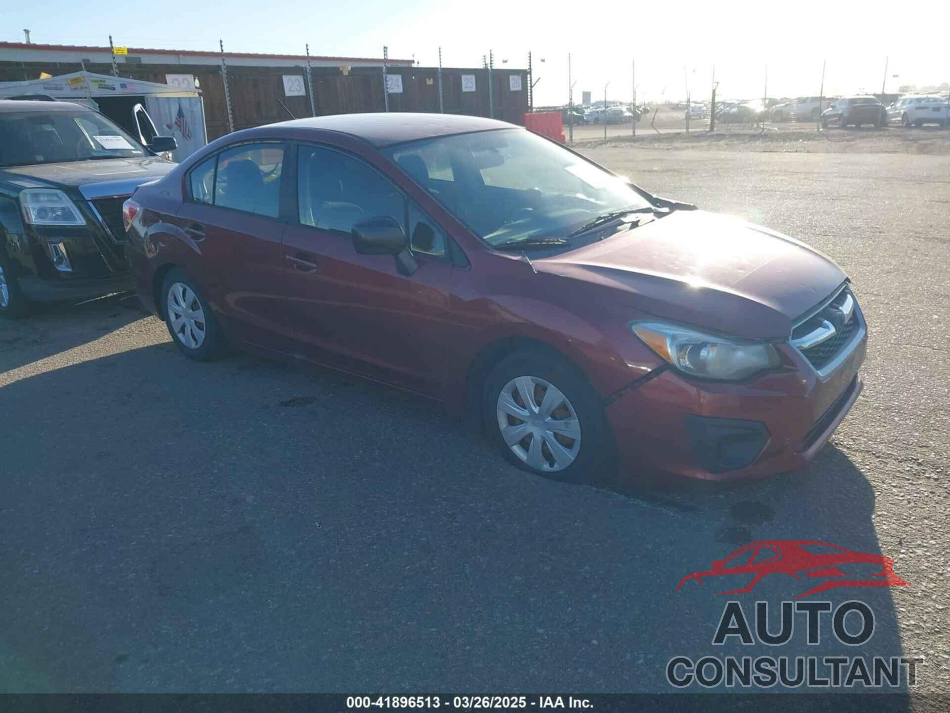 SUBARU IMPREZA 2012 - JF1GJAA67CH013215