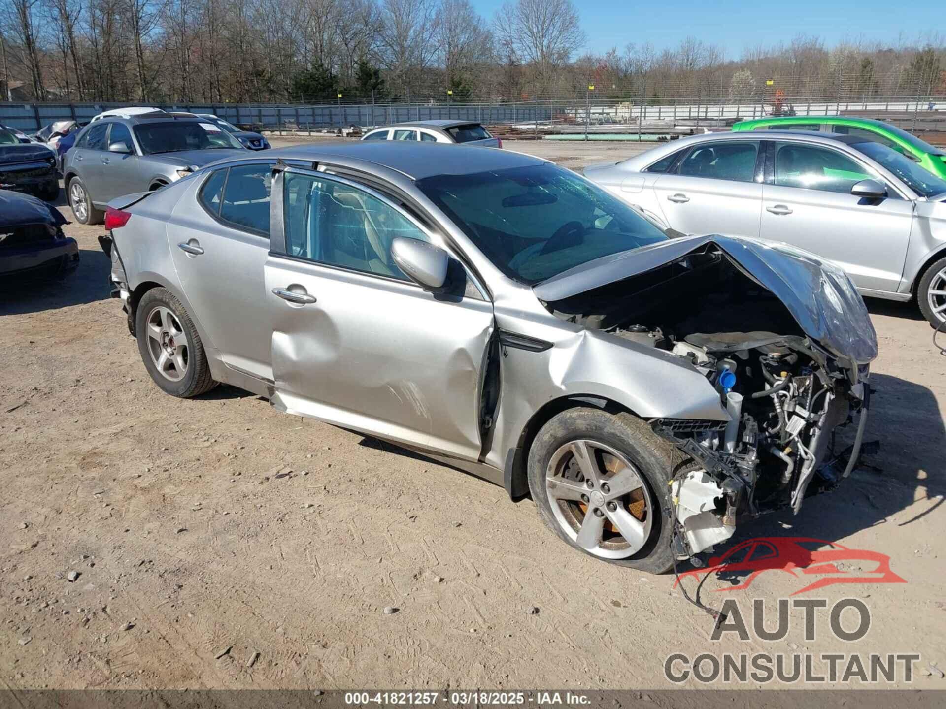 KIA OPTIMA 2012 - 5XXGN4A75CG084158