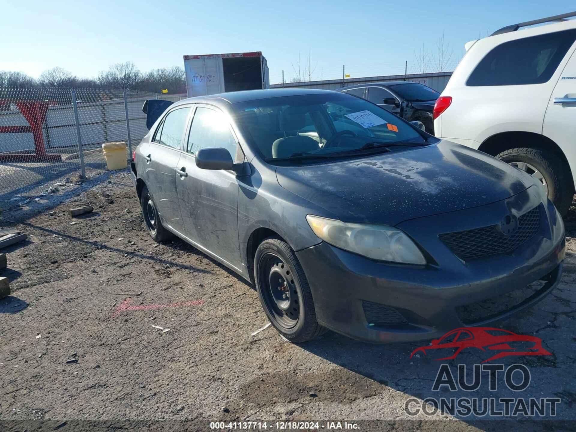 TOYOTA COROLLA 2009 - 1NXBU40EX9Z124777