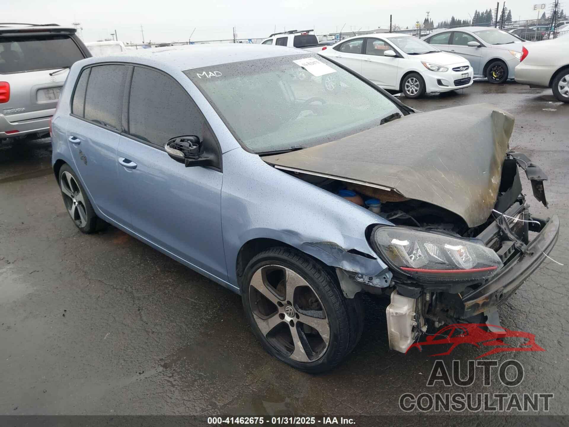 VOLKSWAGEN GOLF 2011 - WVWDB7AJ6BW284519