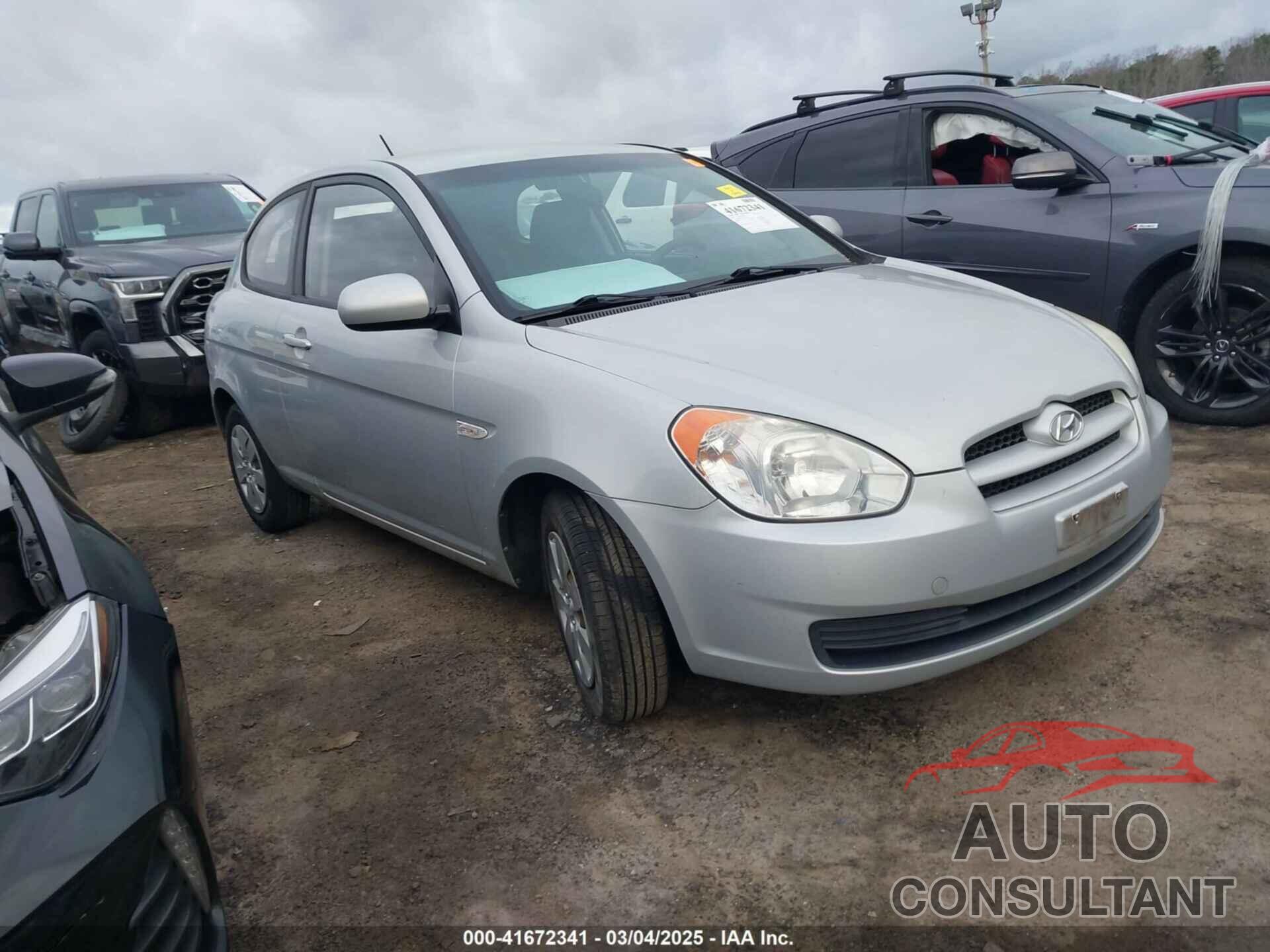 HYUNDAI ACCENT 2010 - KMHCM3AC9AU178586