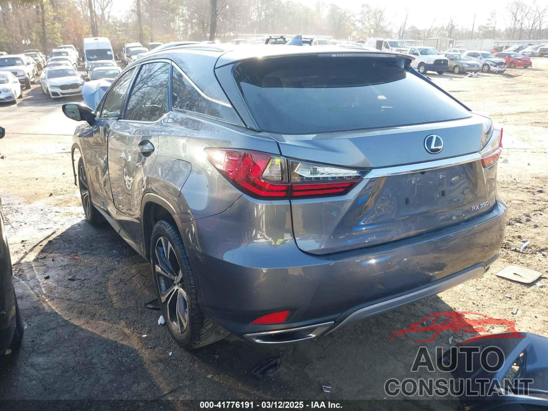 LEXUS RX 350 2022 - 2T2HZMAA8NC241885