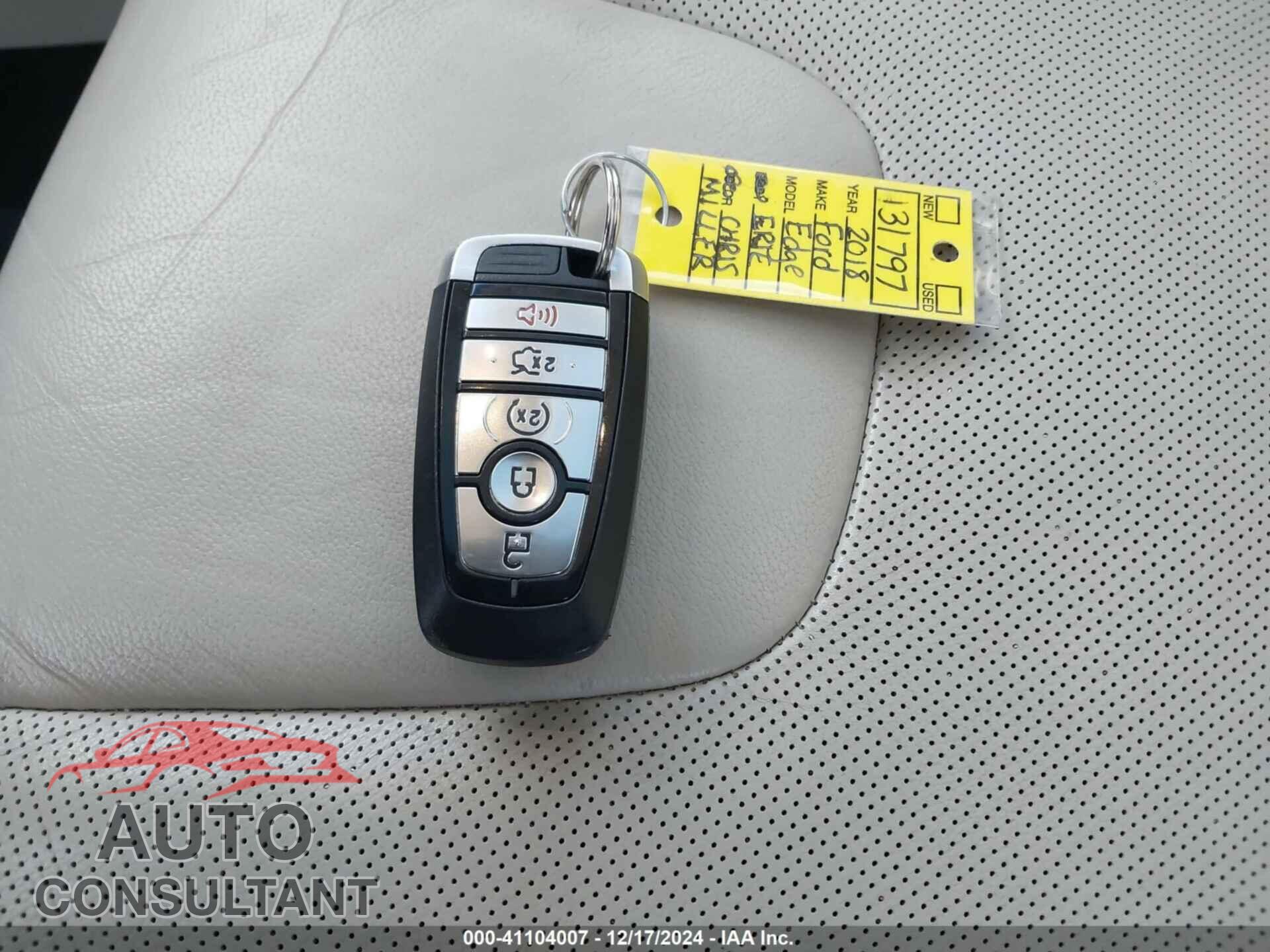 FORD EDGE 2018 - 2FMPK4K9XJBB32738