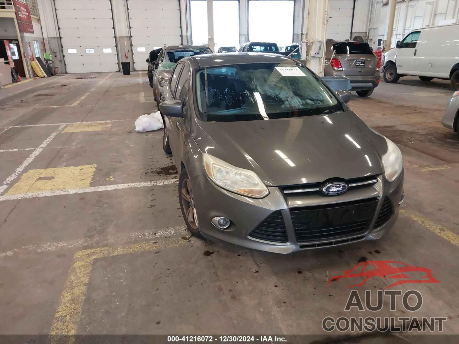 FORD FOCUS 2012 - 1FAHP3F26CL466274